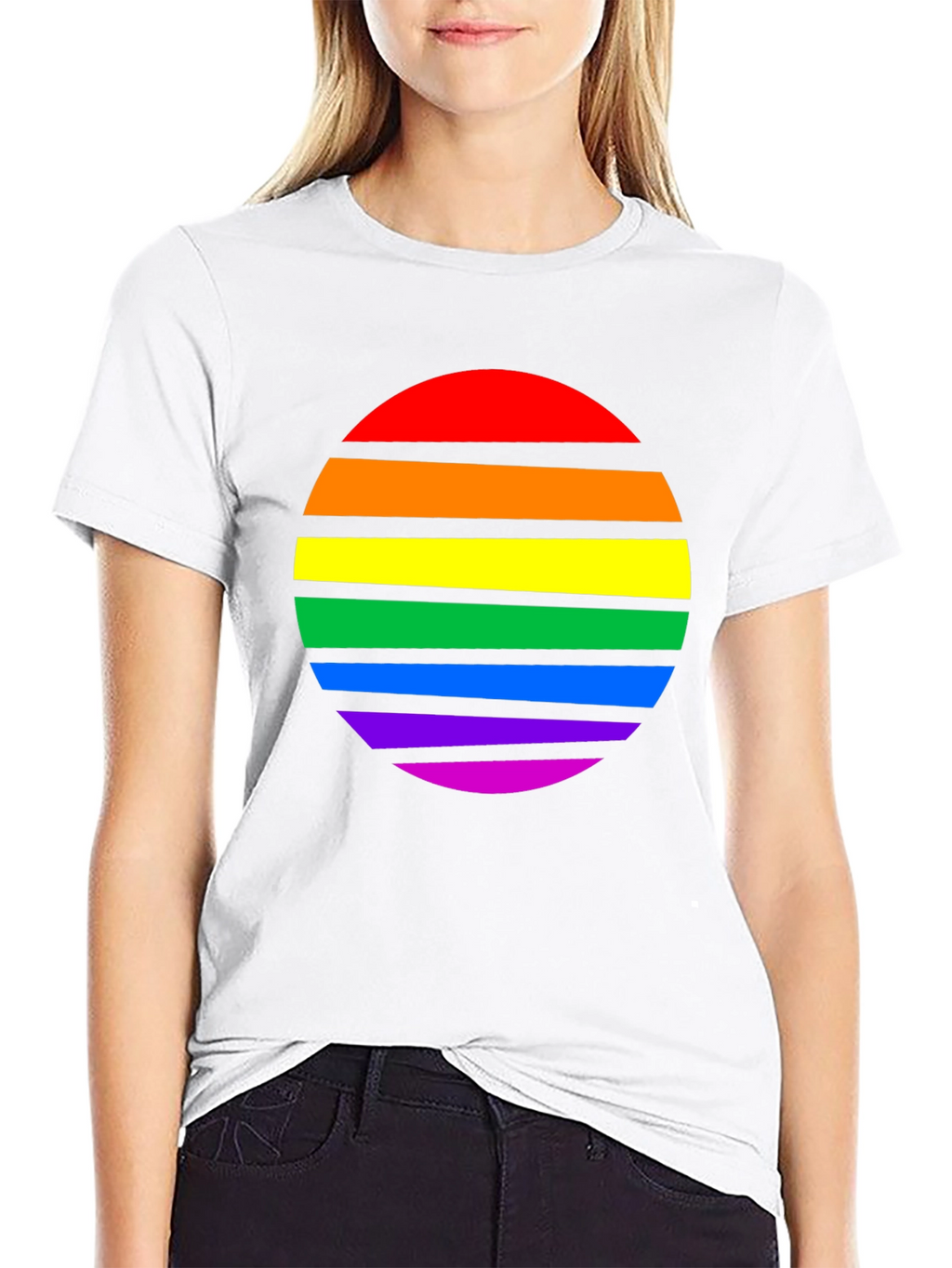 Rainbow Sunset Pride T-Shirt