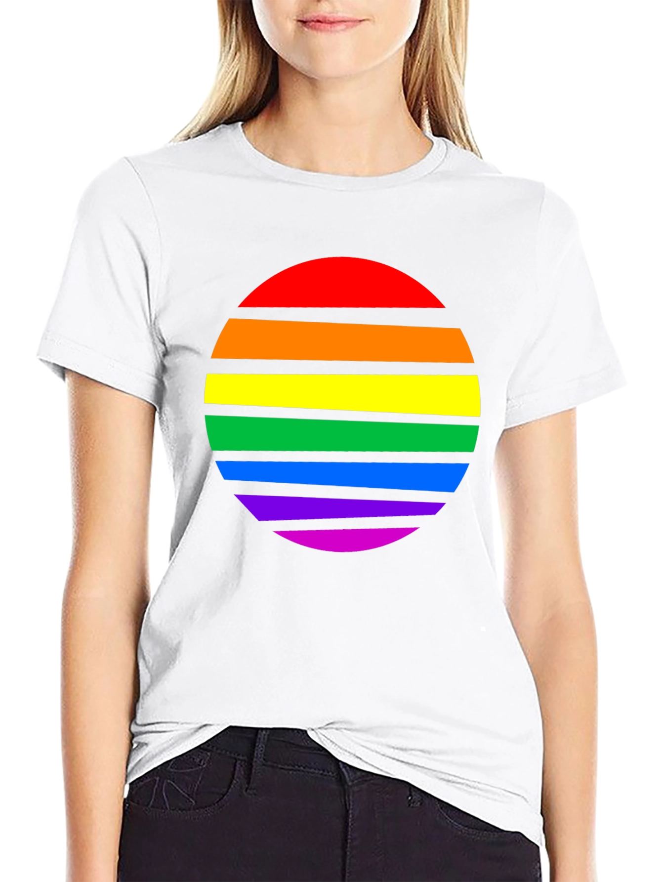 Rainbow Sunset Pride T-Shirt