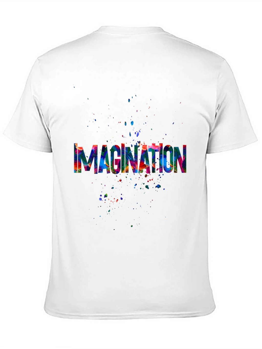 Imagination Splash Black T-Shirt