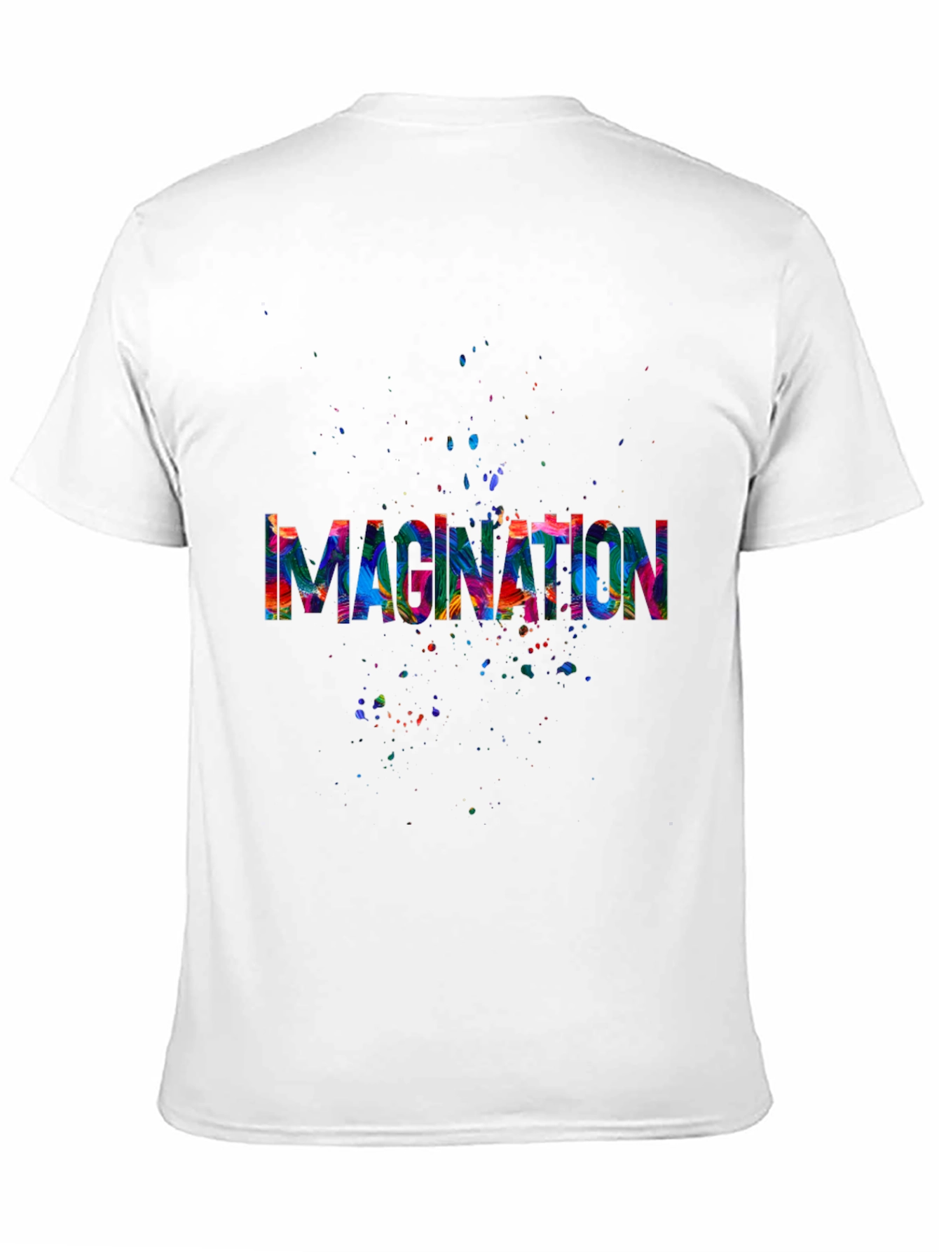 Imagination Splash Black T-Shirt