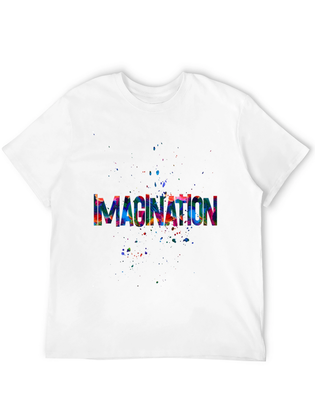 Imagination Splash Black T-Shirt