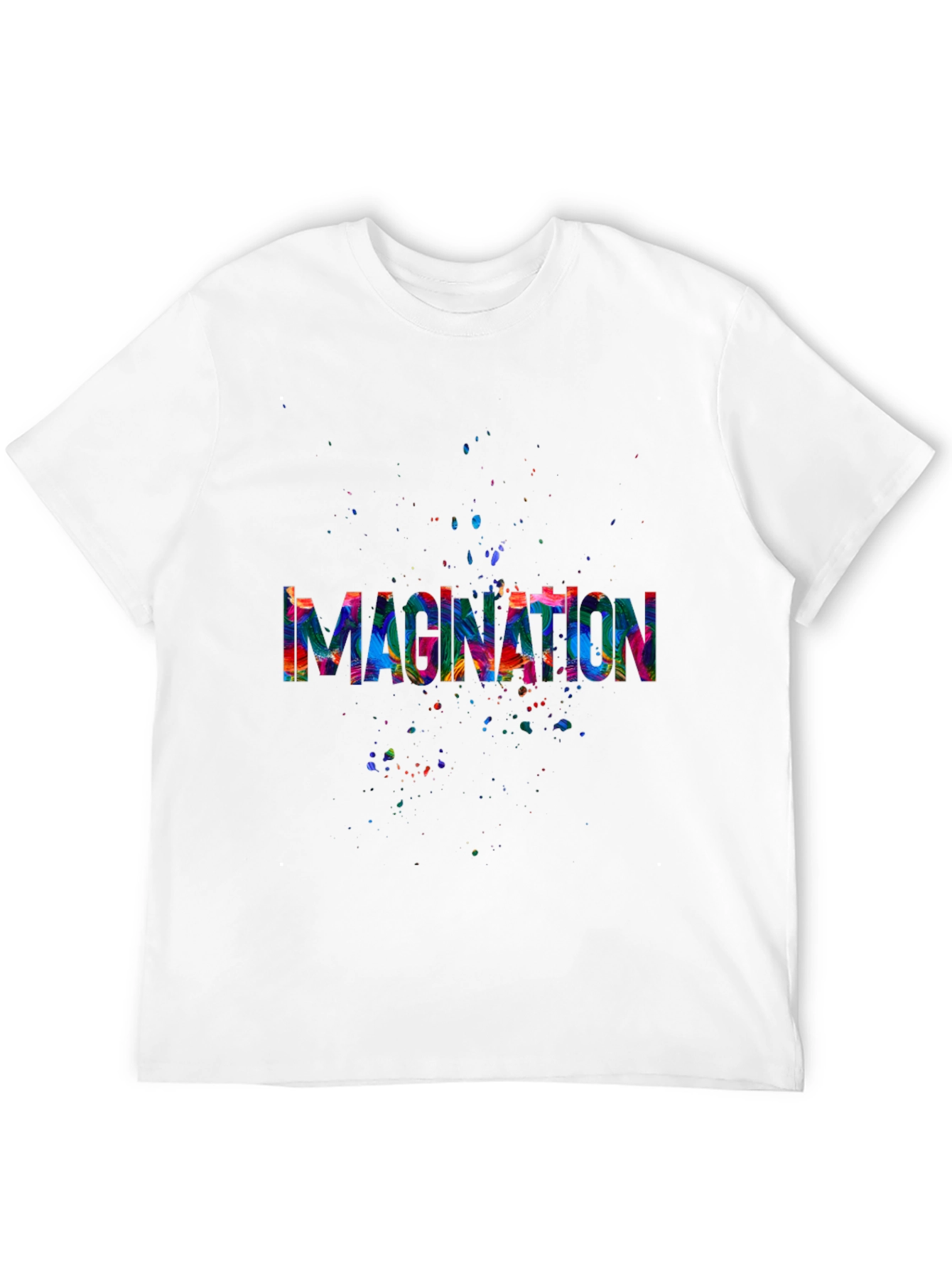 Imagination Splash Black T-Shirt