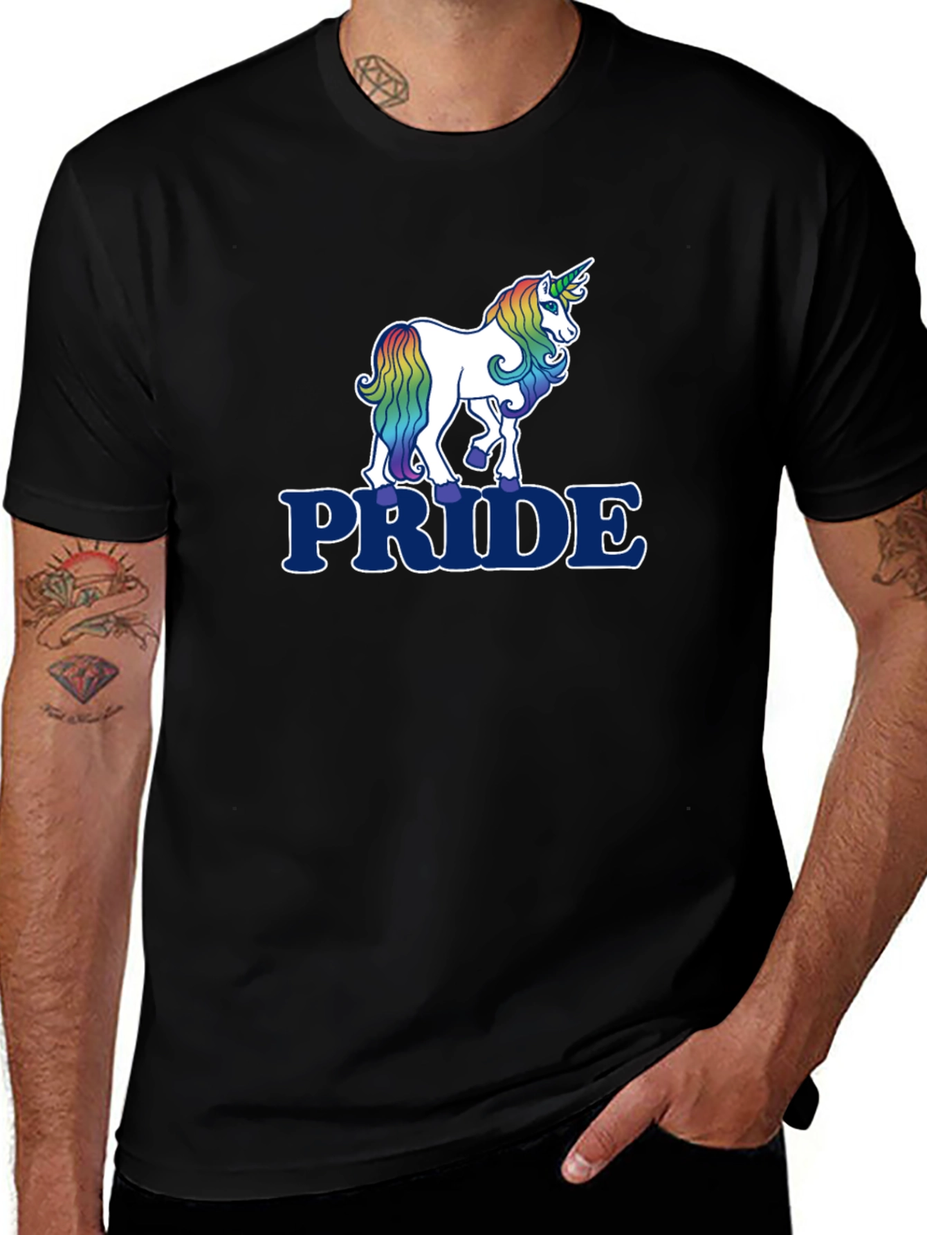 Pride Unicorn Graphic T-Shirt