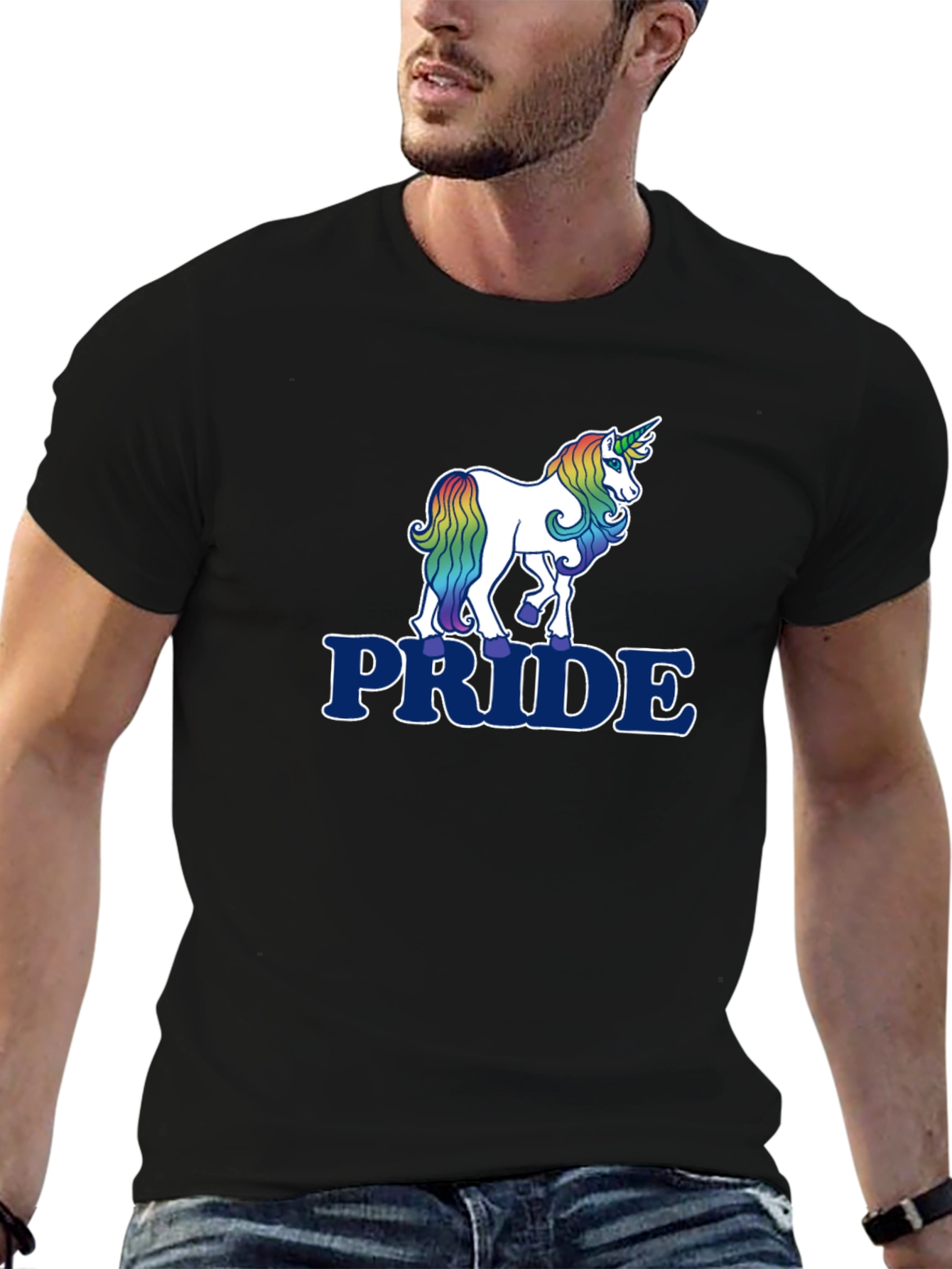 Pride Unicorn Graphic T-Shirt