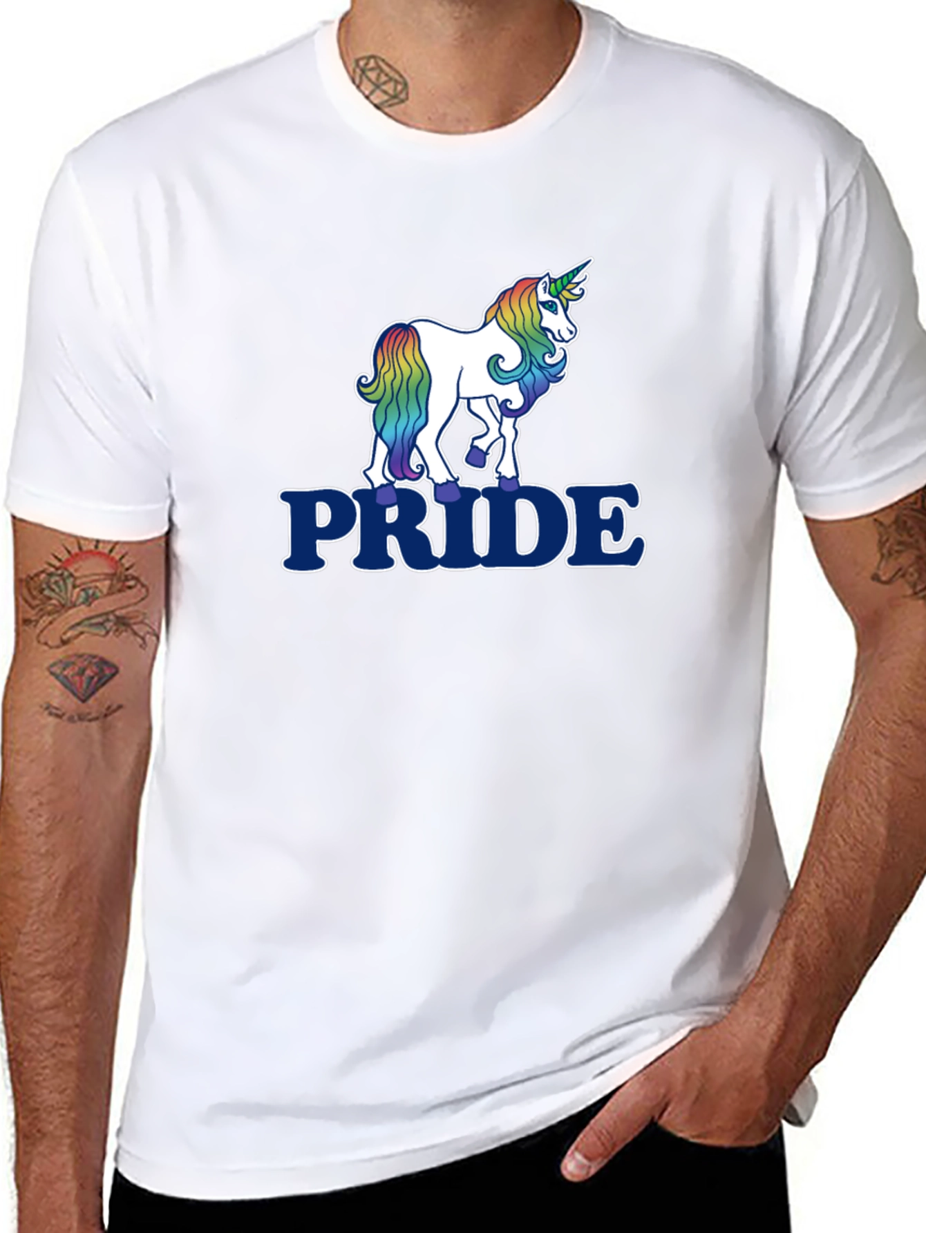 Pride Unicorn Graphic T-Shirt