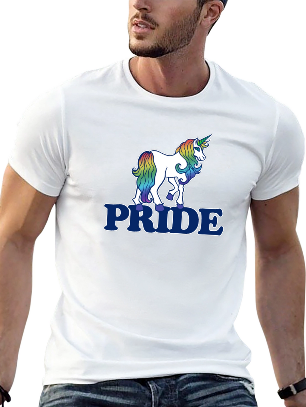 Pride Unicorn Graphic T-Shirt