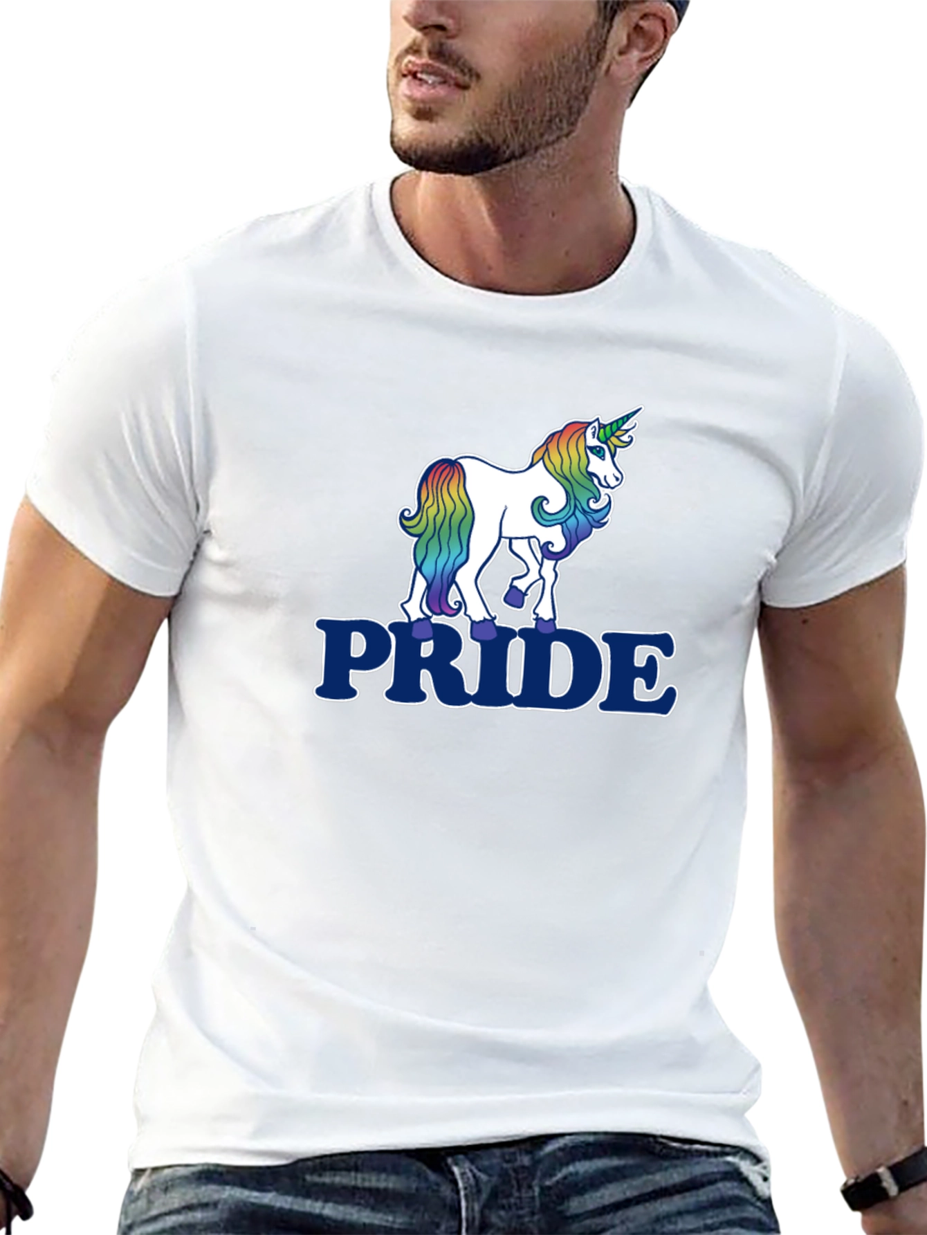 Pride Unicorn Graphic T-Shirt