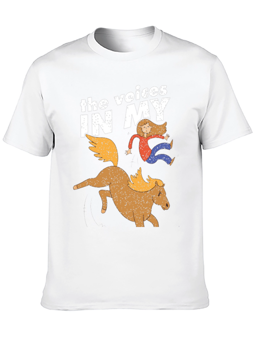 The Voices In My Head Funny Graphic T-Shirt
