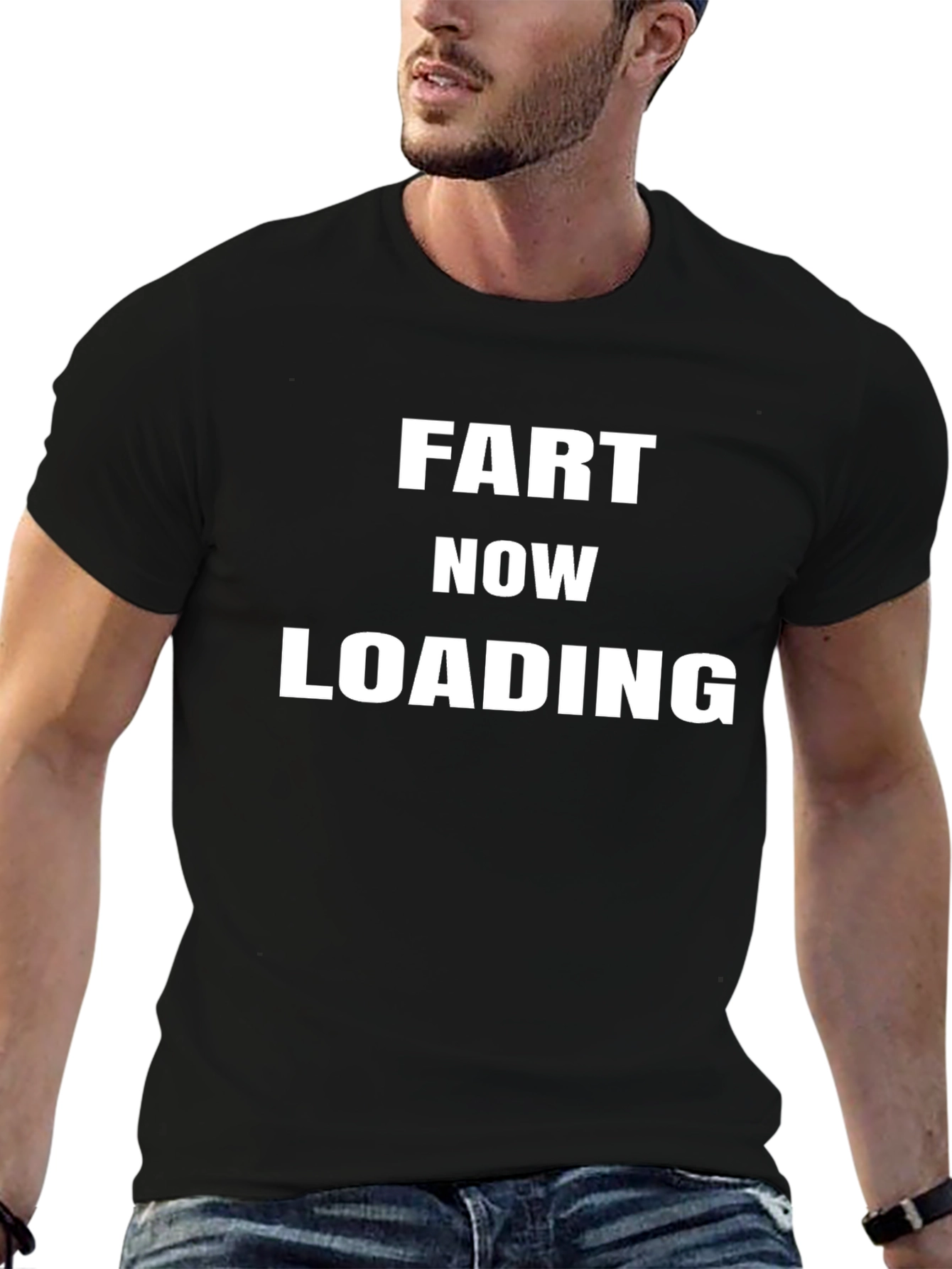 Fart Now Loading Funny Graphic T-Shirt