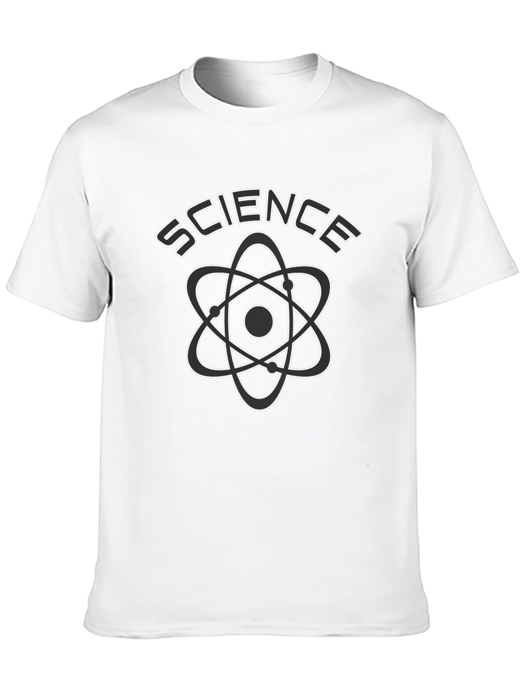 Science Atom Graphic Print T-Shirt
