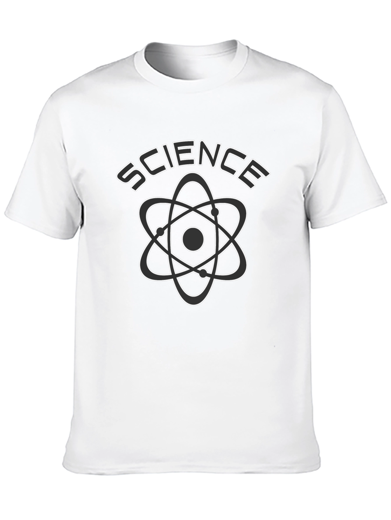 Science Atom Graphic Print T-Shirt
