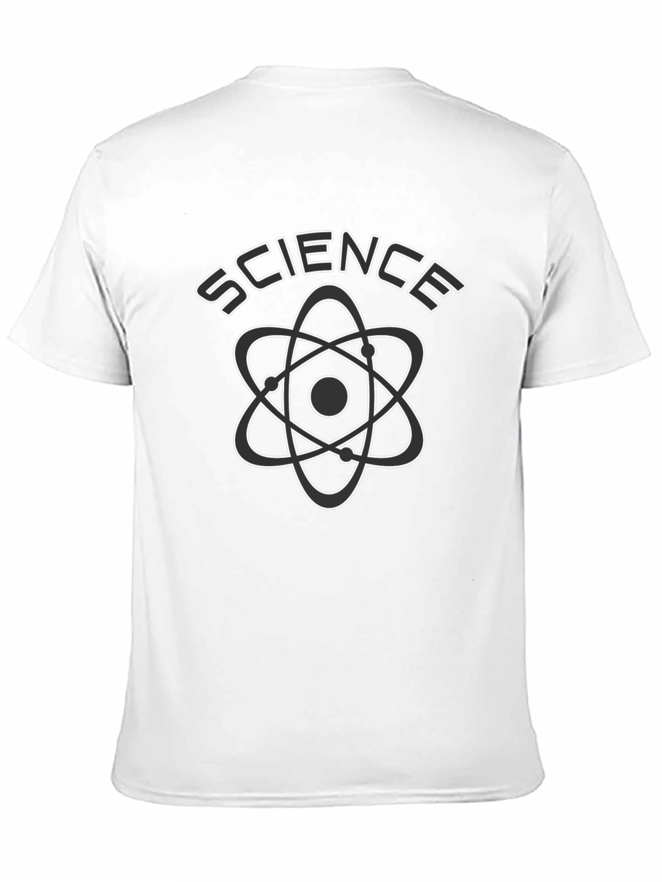 Science Atom Graphic Print T-Shirt