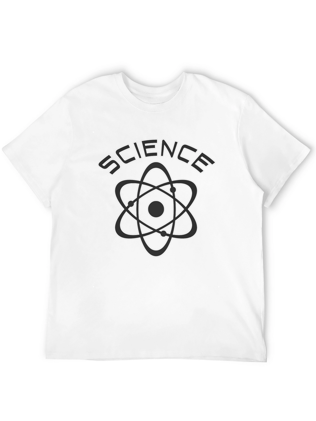 Science Atom Graphic Print T-Shirt