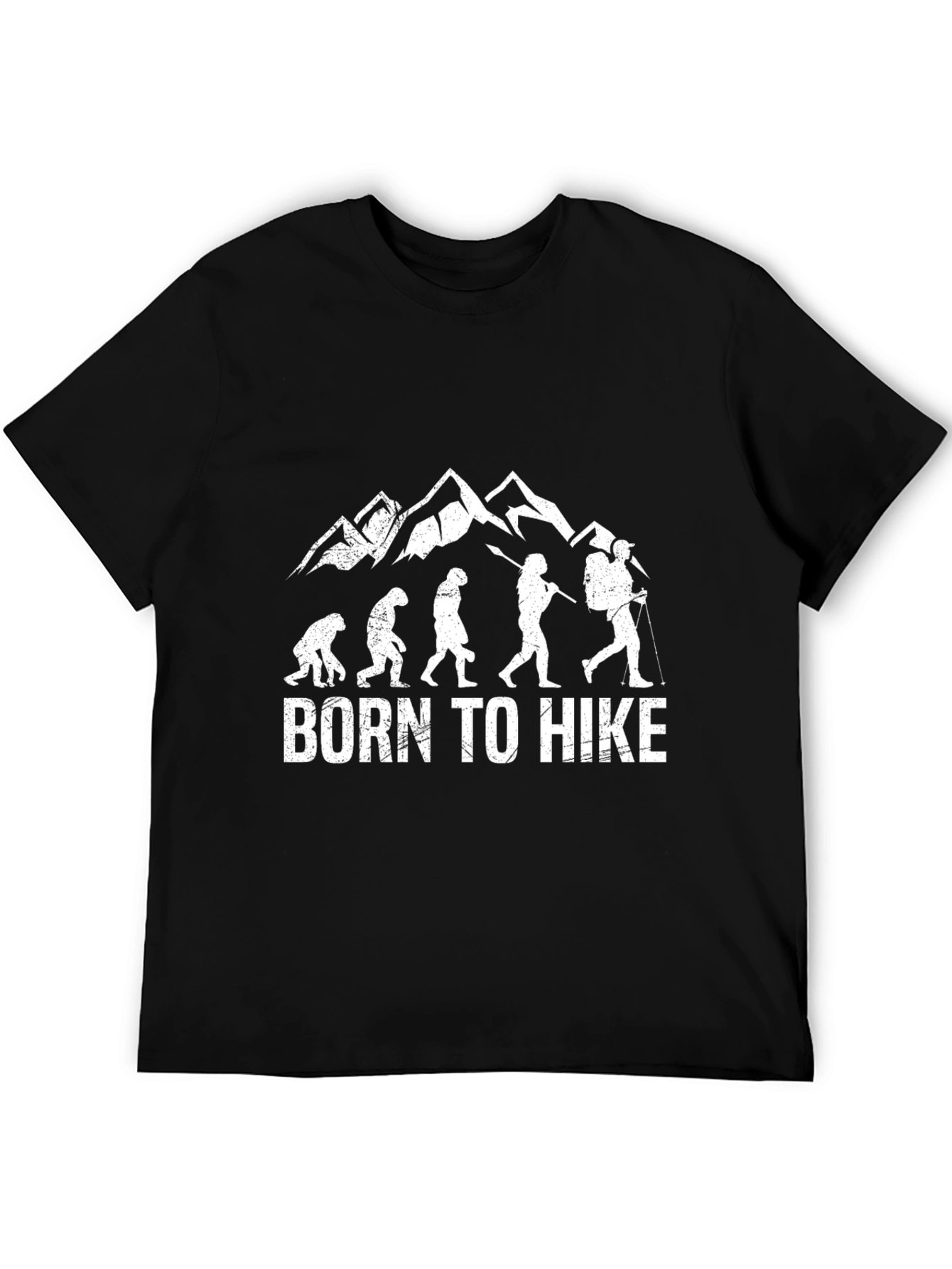 Born to Hike Evolution T-Shirt - Outdoor Adventure Tee