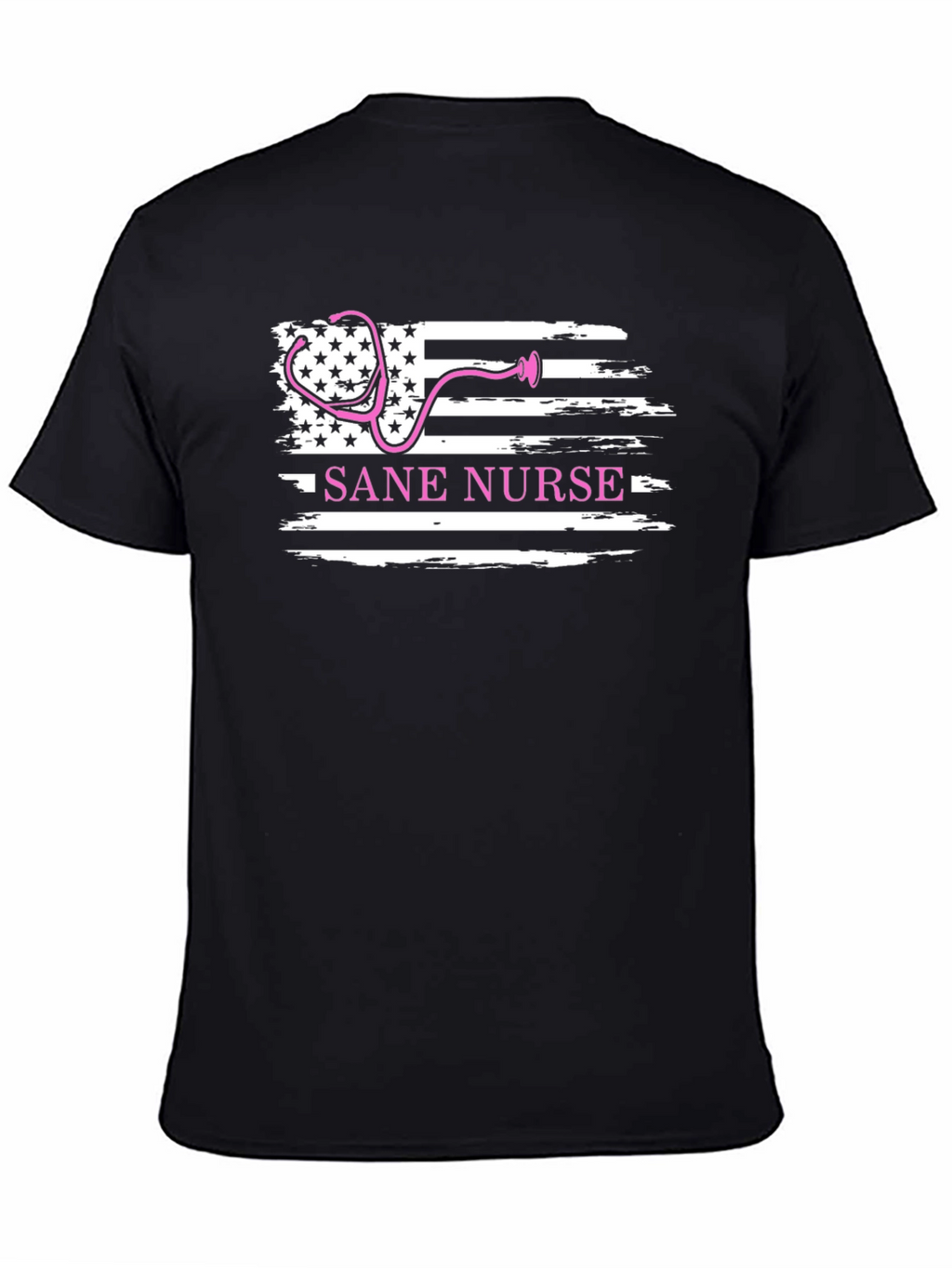 Sane Nurse American Flag T-Shirt