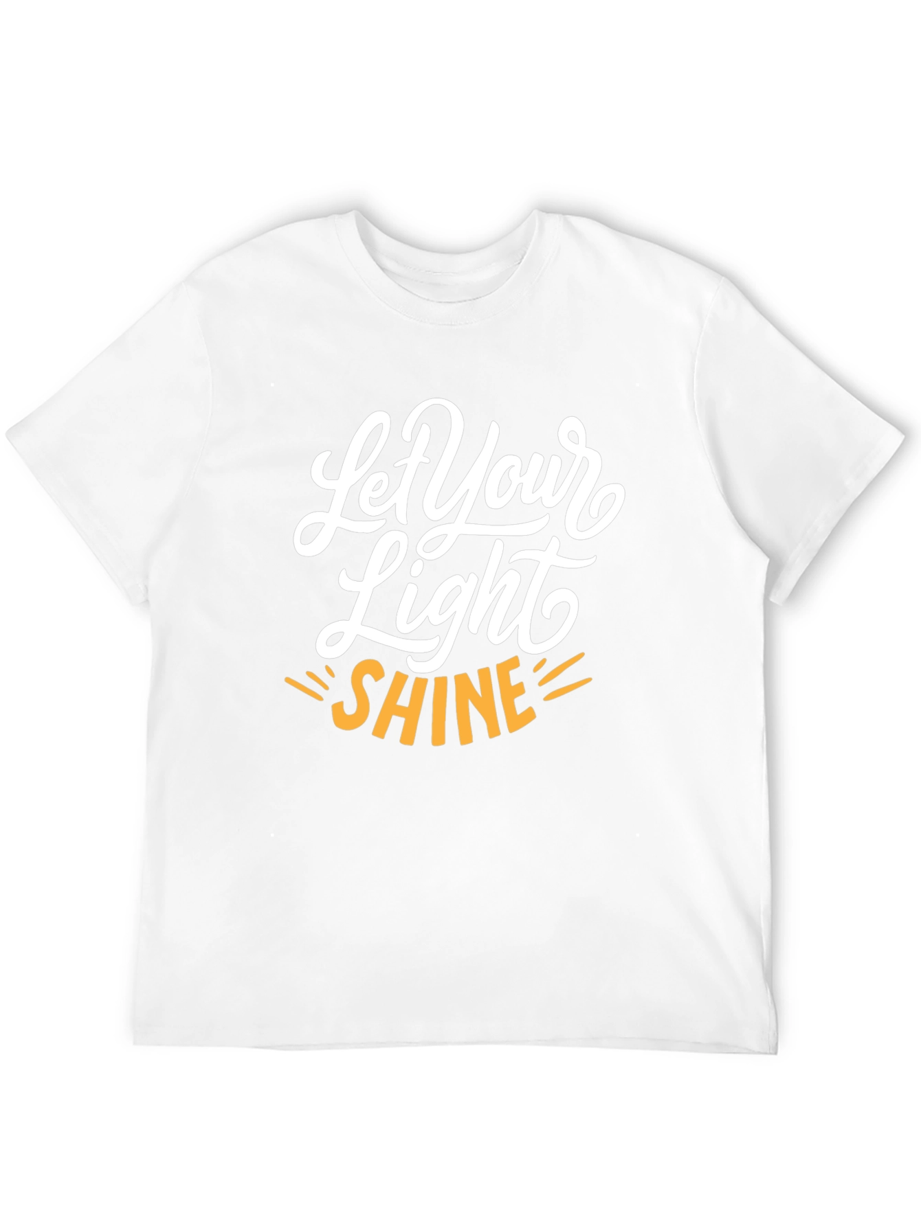 Let Your Light Shine Graphic Tee - Black
