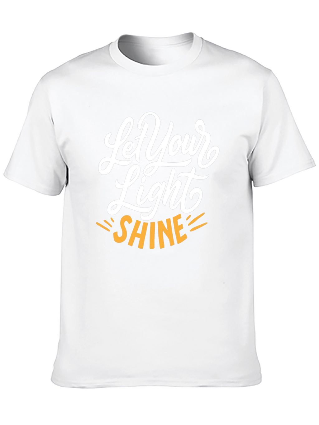 Let Your Light Shine Graphic Tee - Black