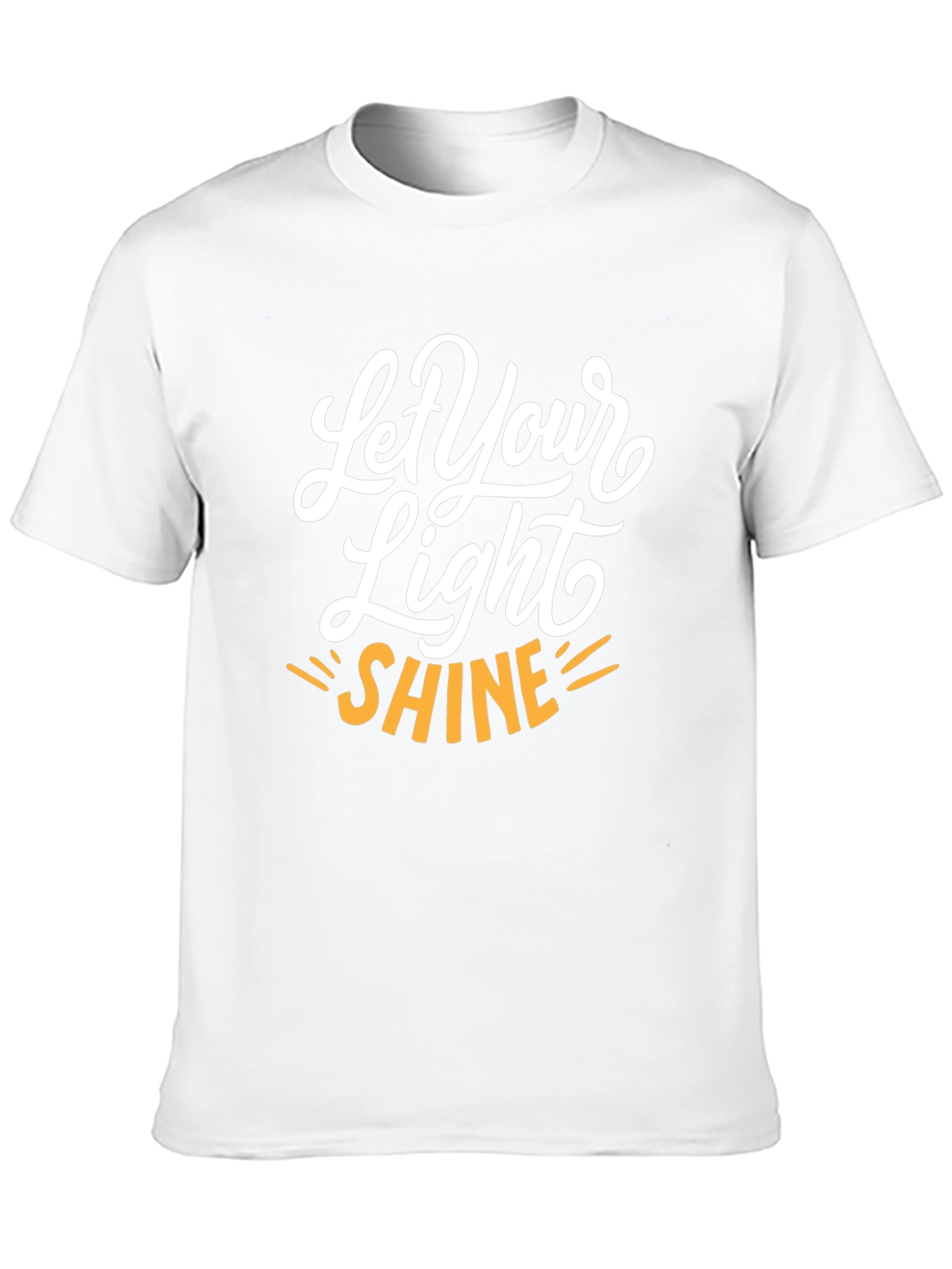 Let Your Light Shine Graphic Tee - Black