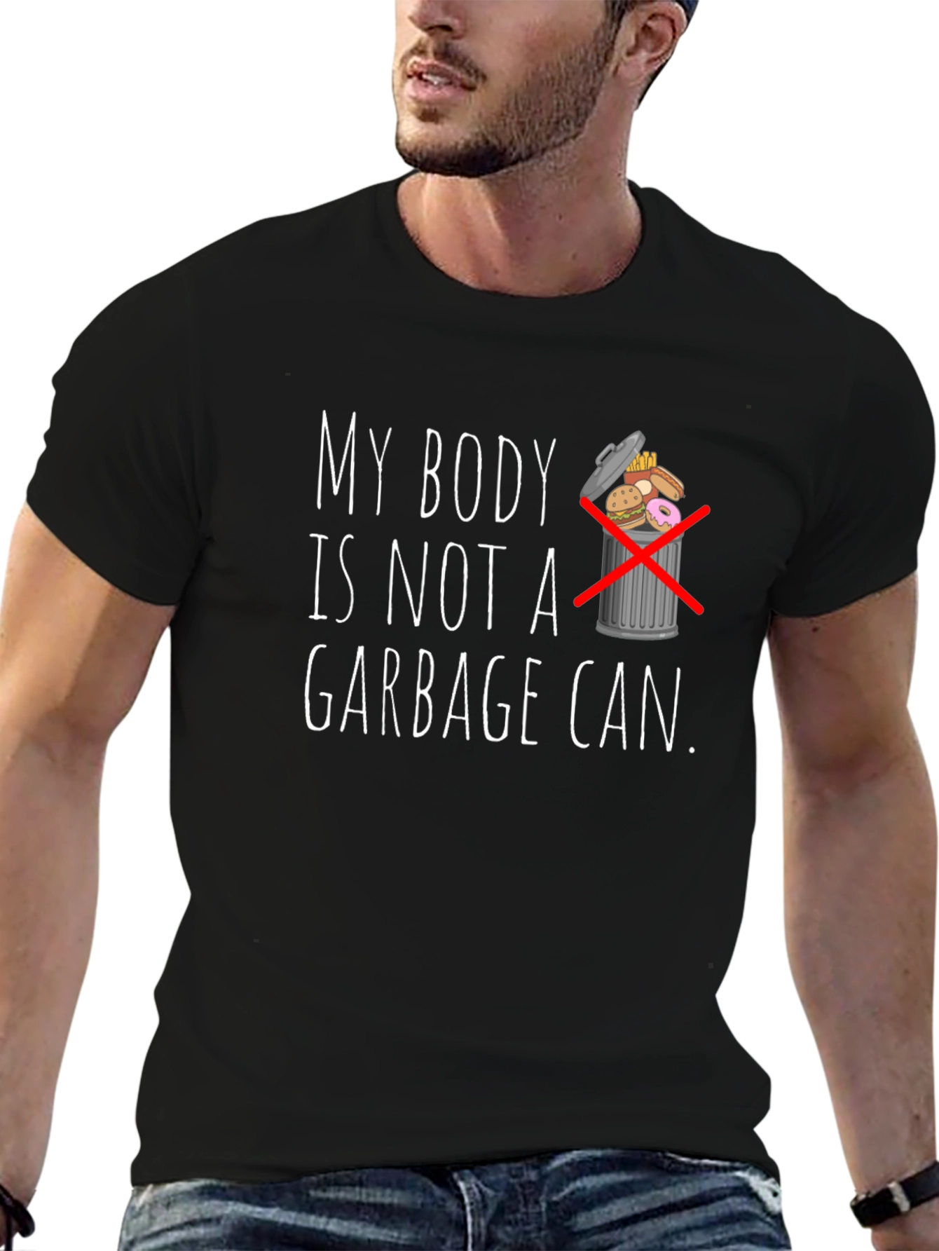 My Body Is Not A Garbage Can Graphic Tee