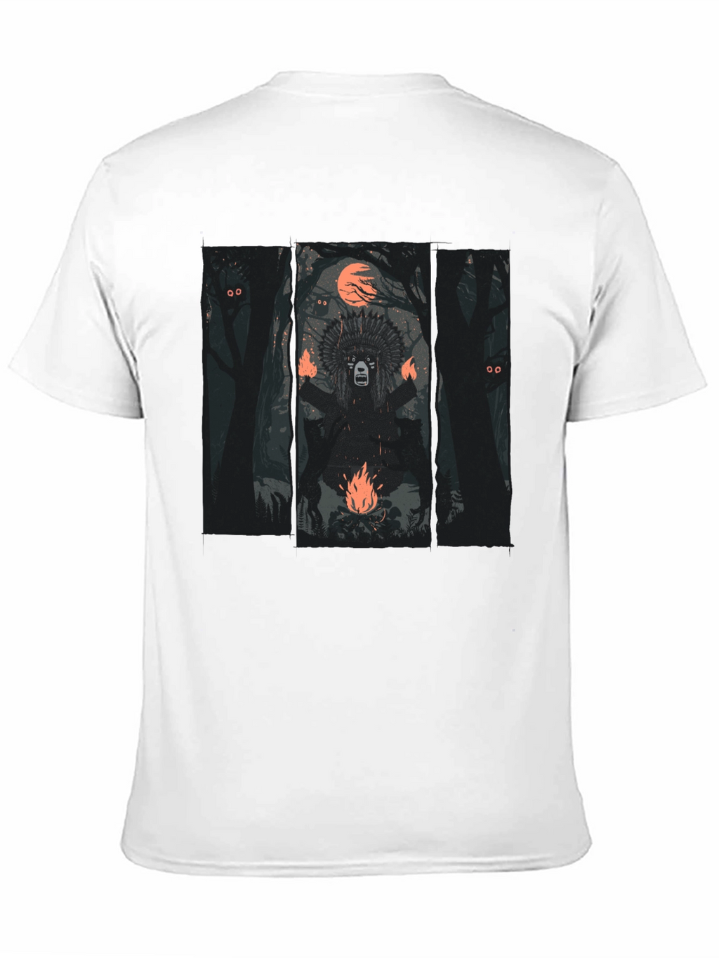 Tribal Graphic Black T-Shirt