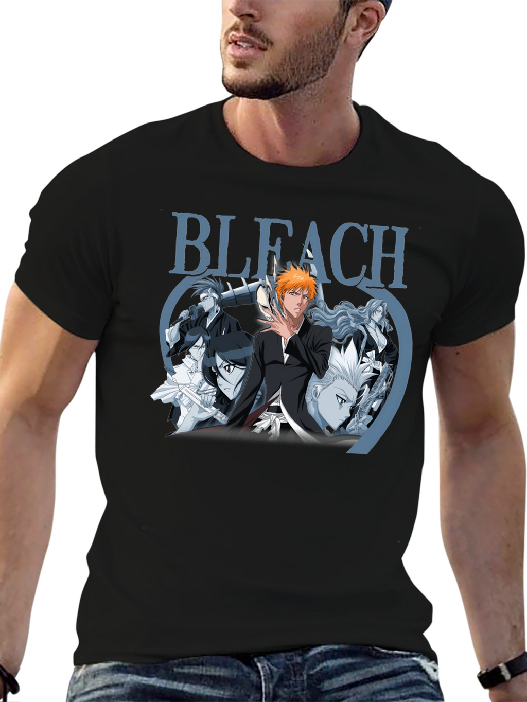 Bleach Anime T-Shirt - Black