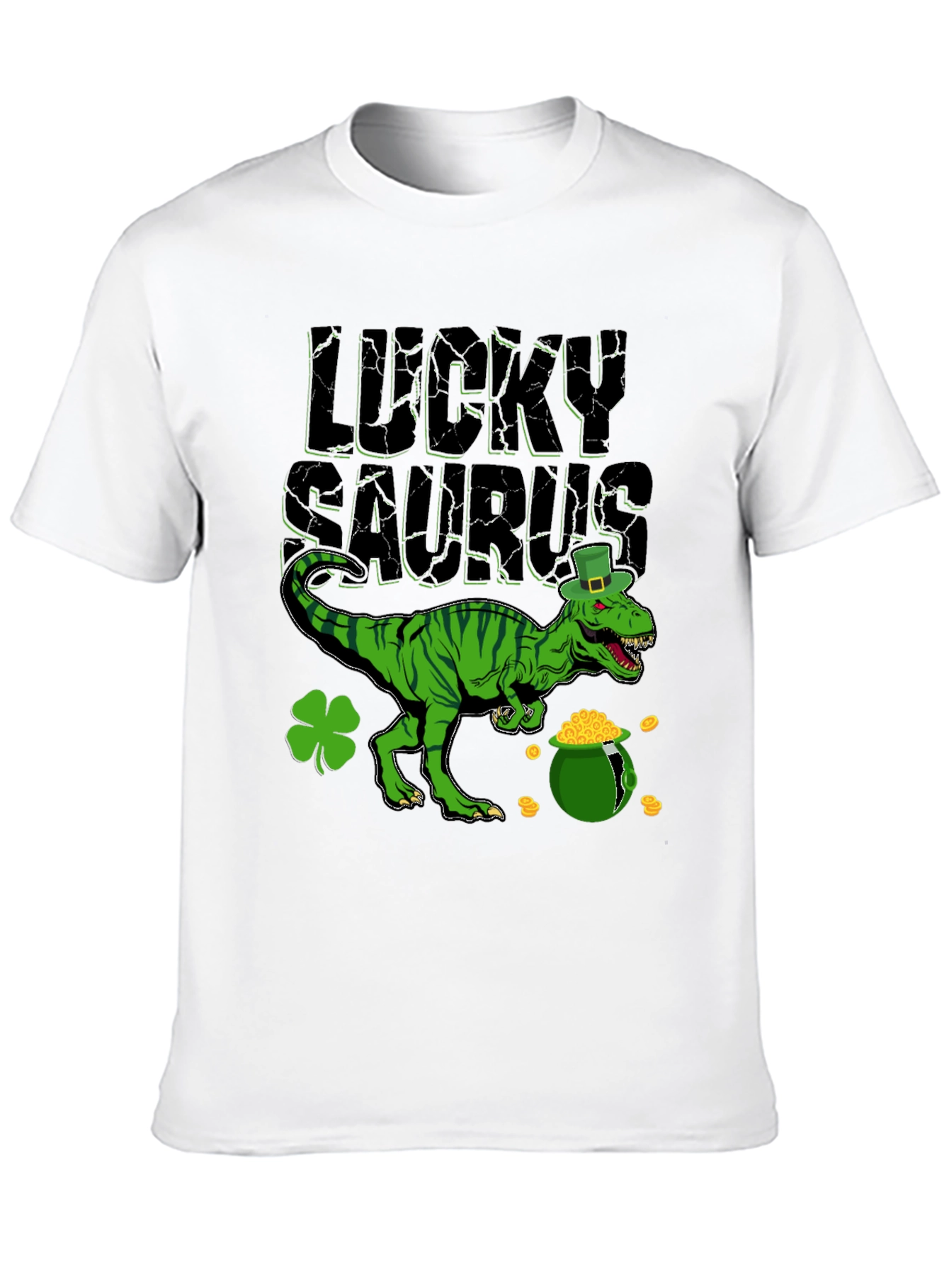 Lucky Saurus St. Patricks Day T-Shirt