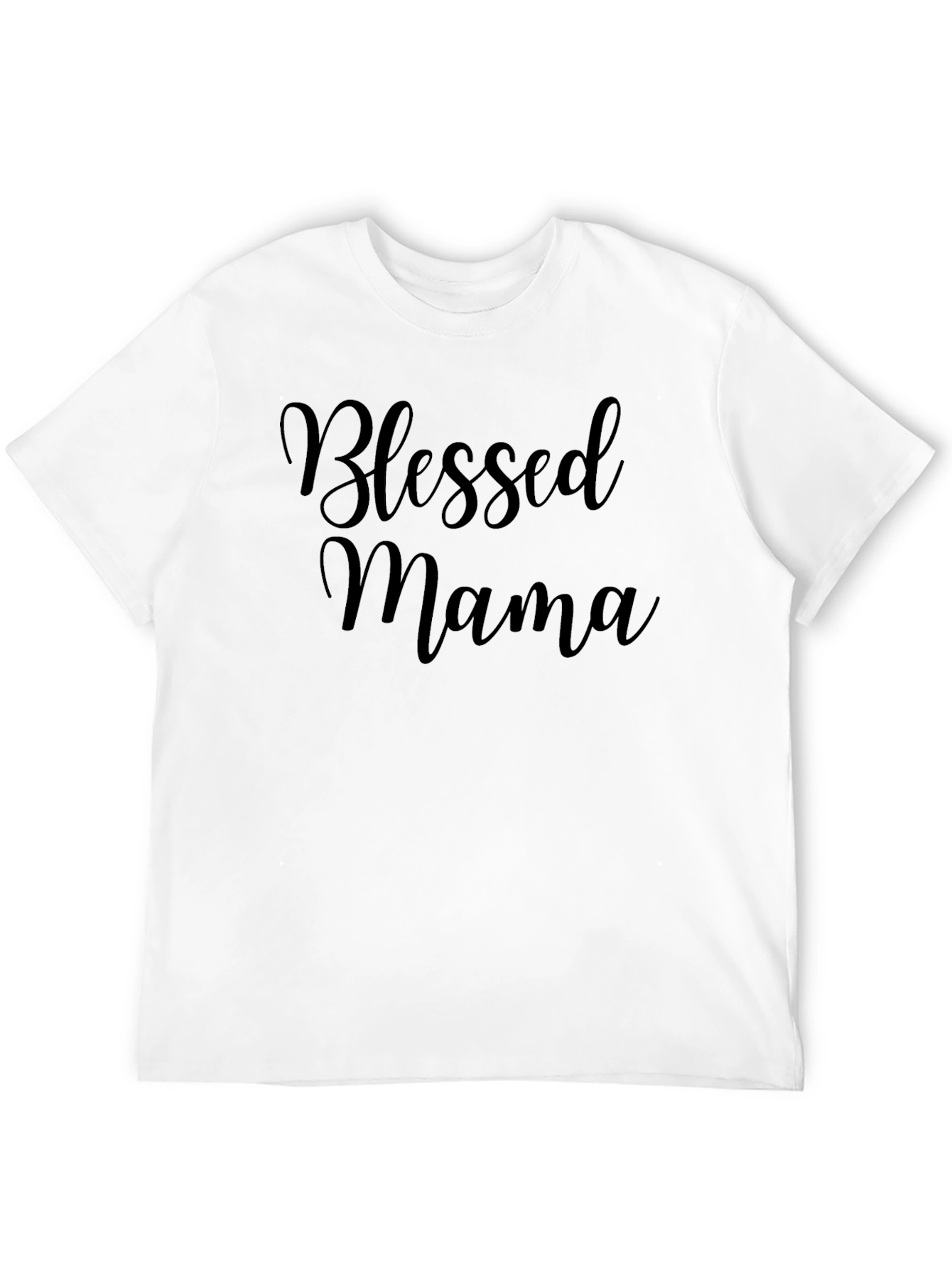 Blessed Mama Black T-Shirt