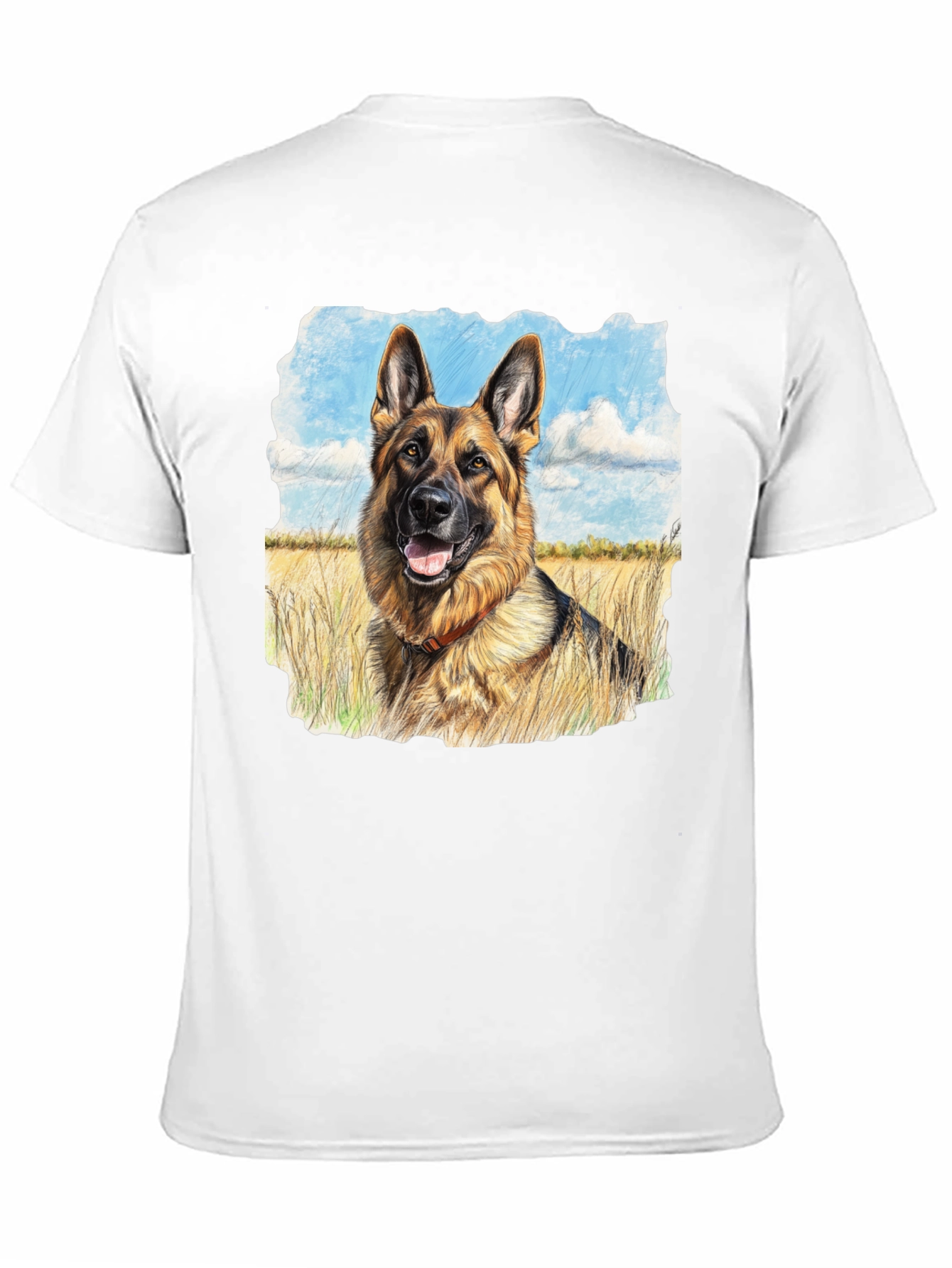 German Shepherd Portrait T-Shirt