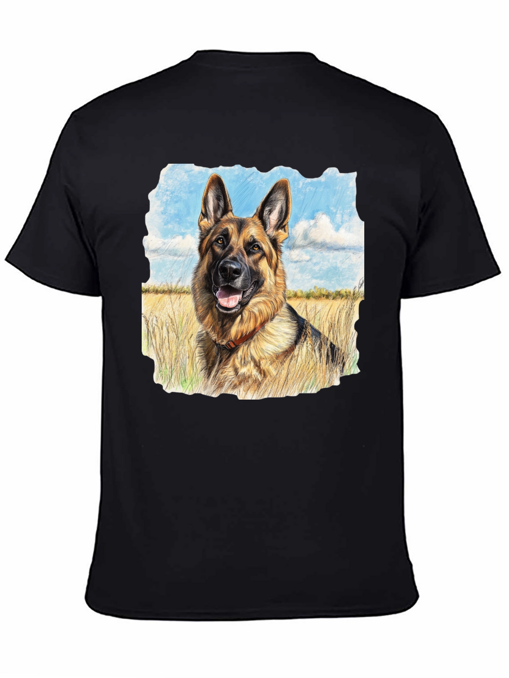 German Shepherd Portrait T-Shirt