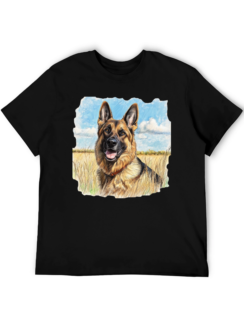 German Shepherd Portrait T-Shirt