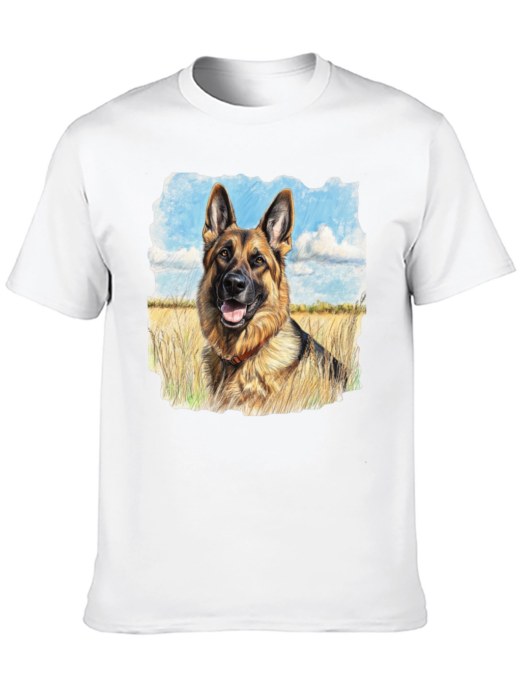 German Shepherd Portrait T-Shirt
