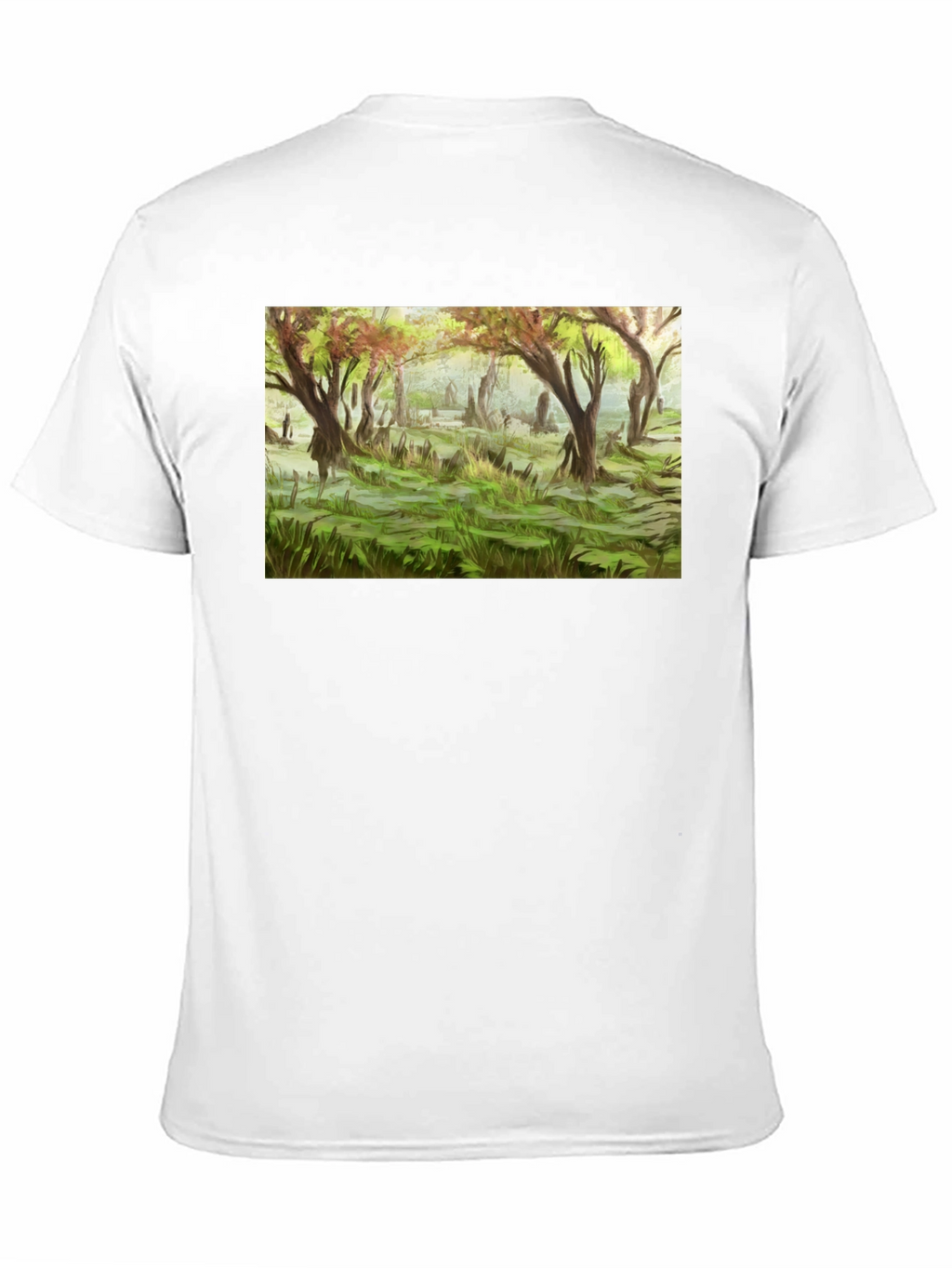 Ethereal Forest Graphic Tee - Nature Inspired Apparel