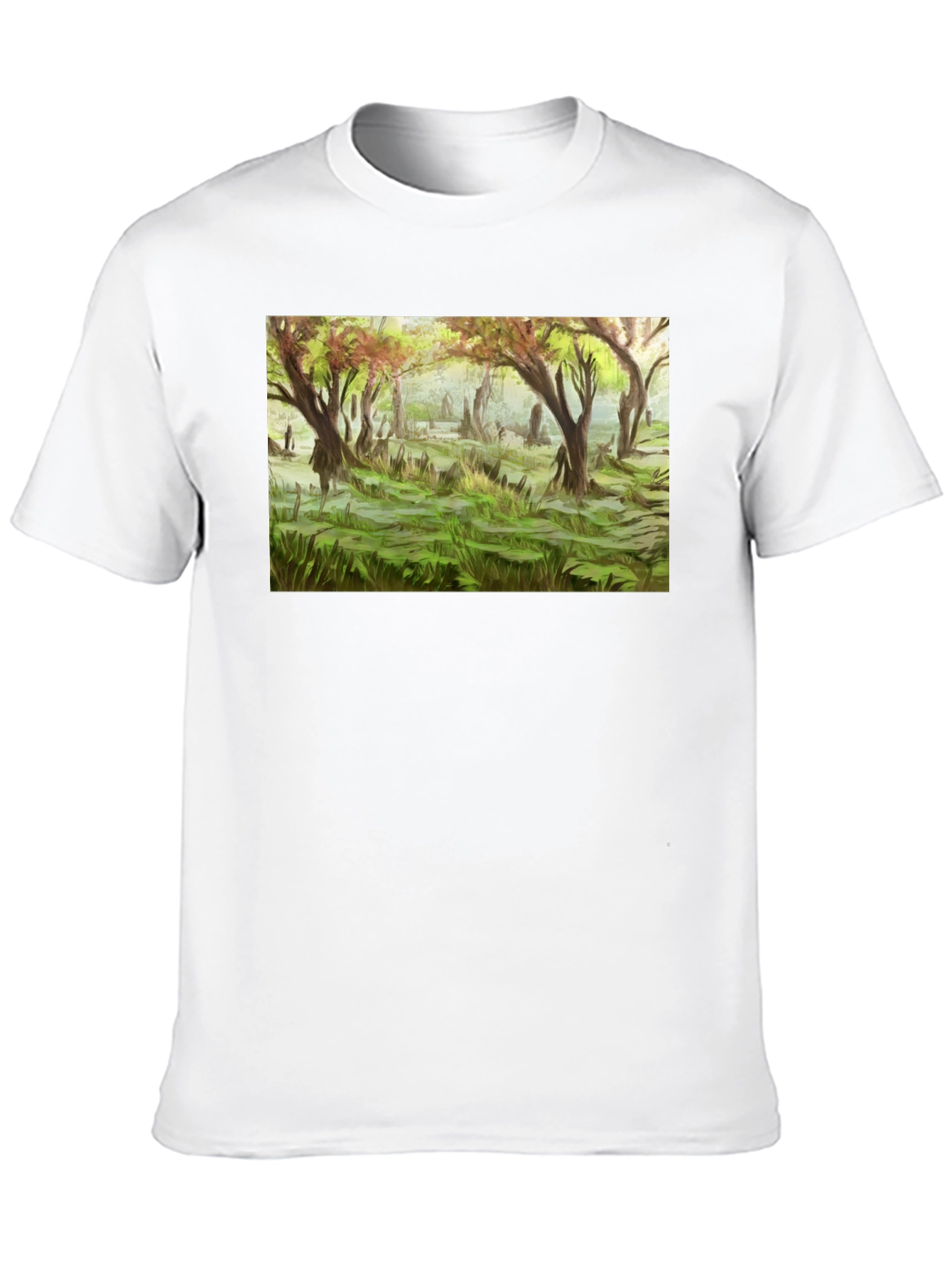 Ethereal Forest Graphic Tee - Nature Inspired Apparel