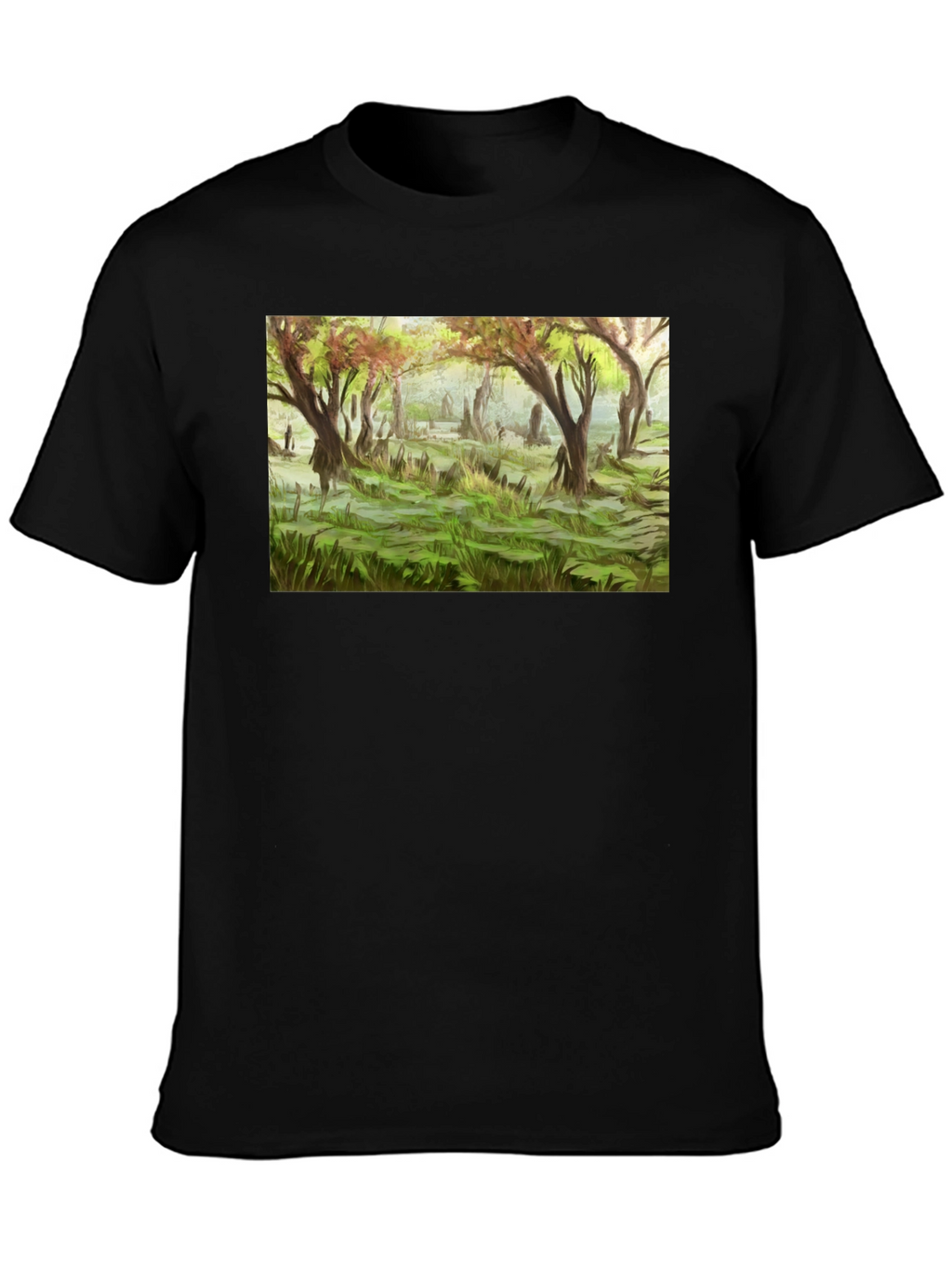 Ethereal Forest Graphic Tee - Nature Inspired Apparel