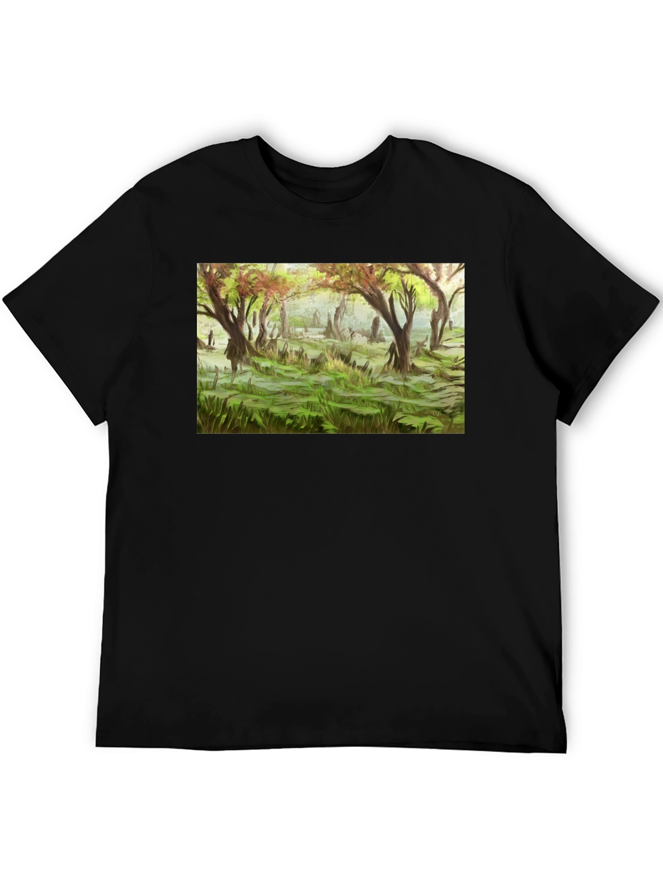 Ethereal Forest Graphic Tee - Nature Inspired Apparel