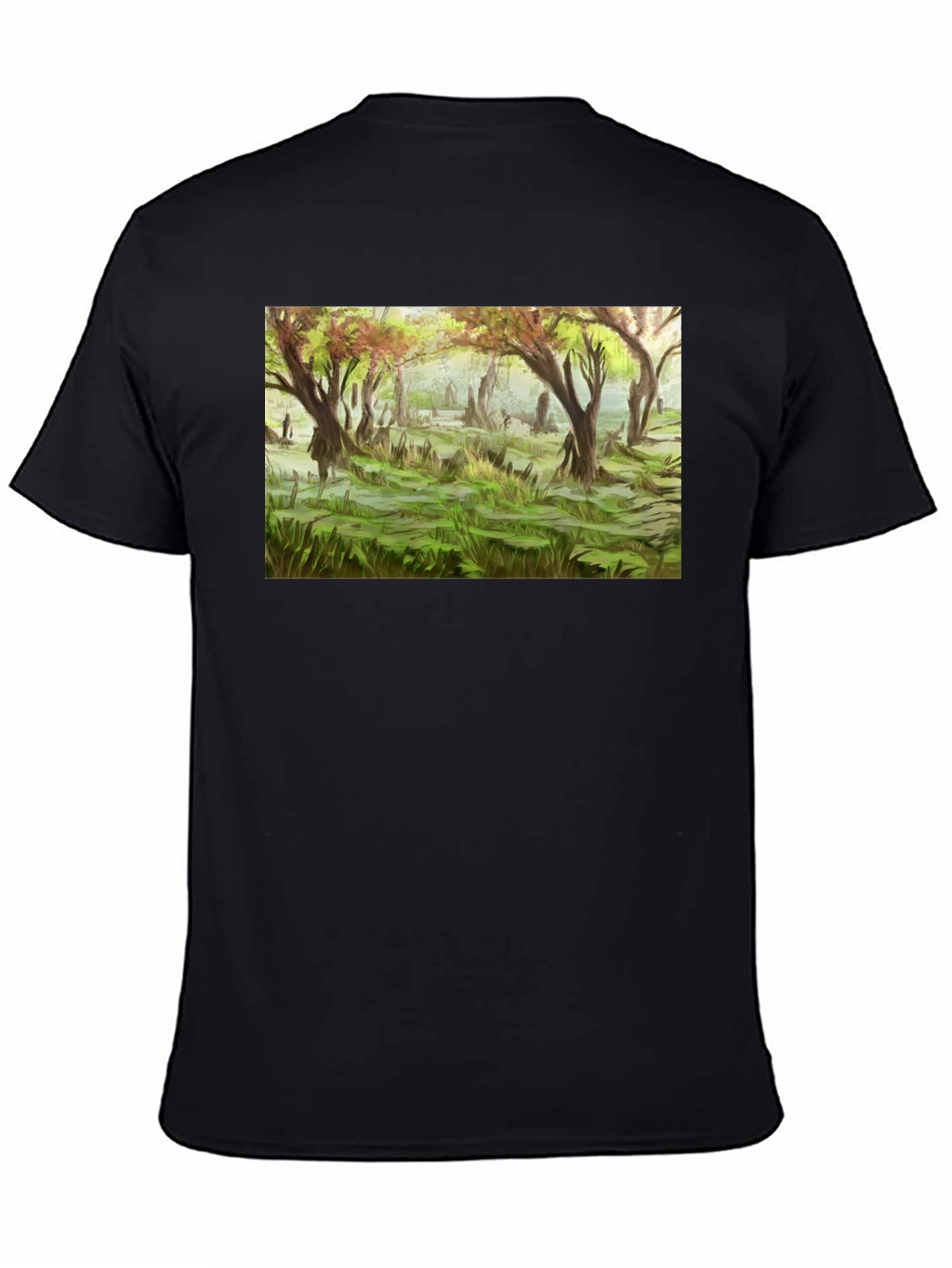 Ethereal Forest Graphic Tee - Nature Inspired Apparel