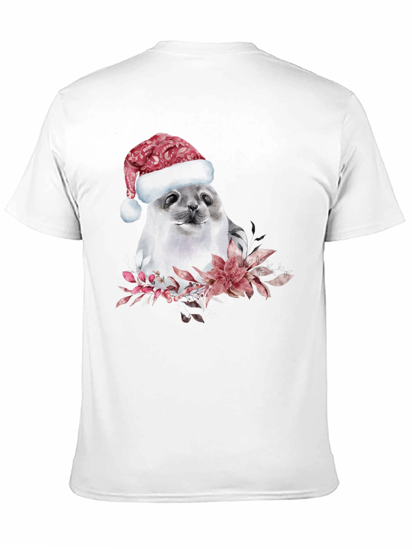 Festive Seal Holiday T-Shirt