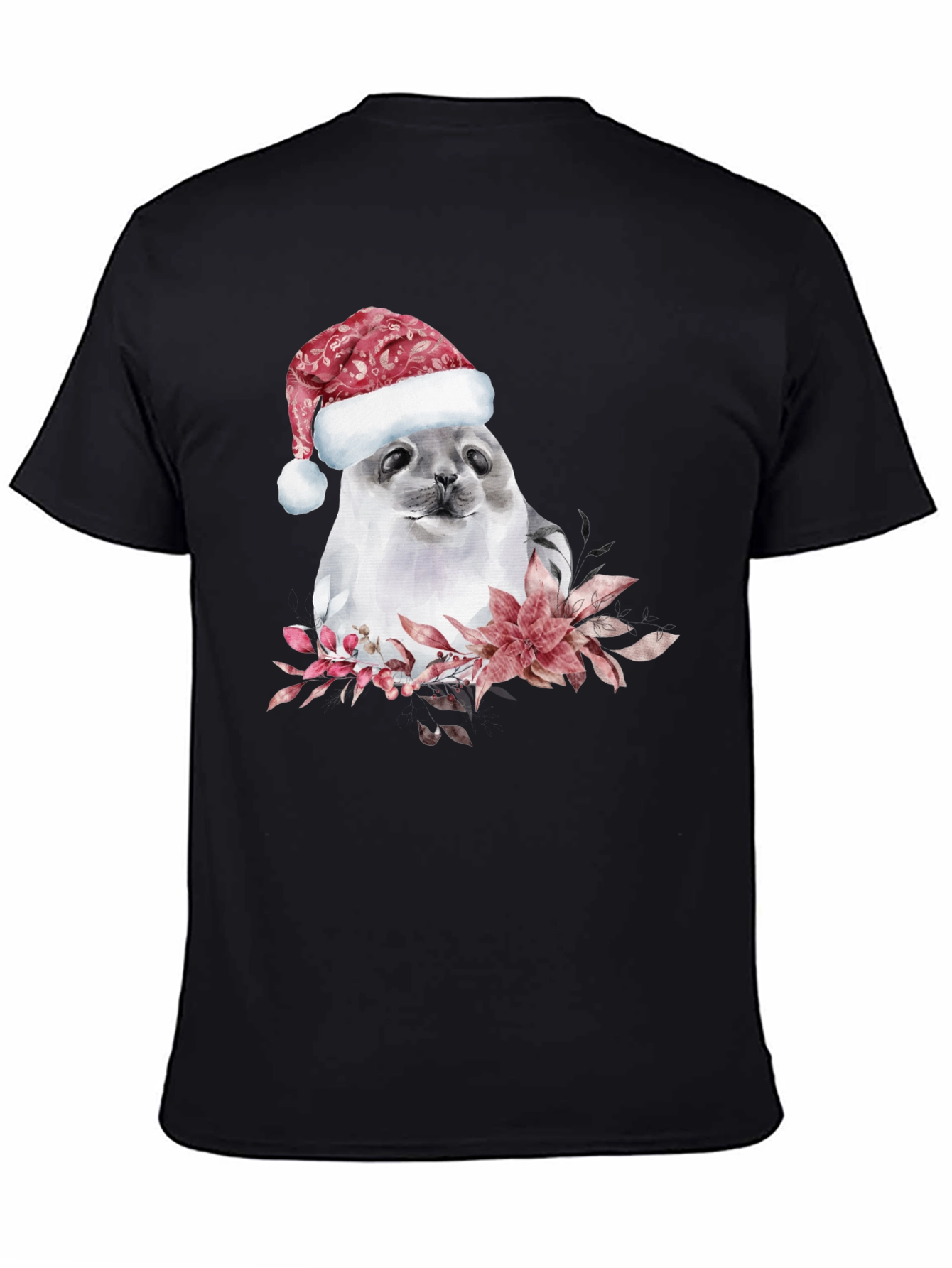 Festive Seal Holiday T-Shirt