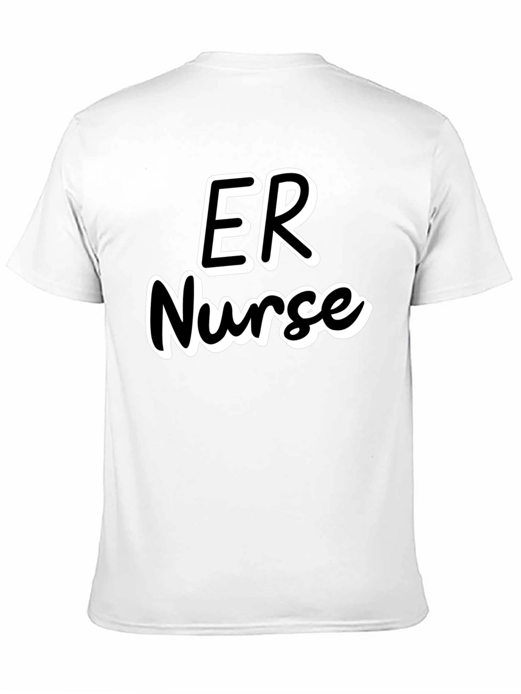 ER Nurse T-Shirt - Black Emergency Room Apparel