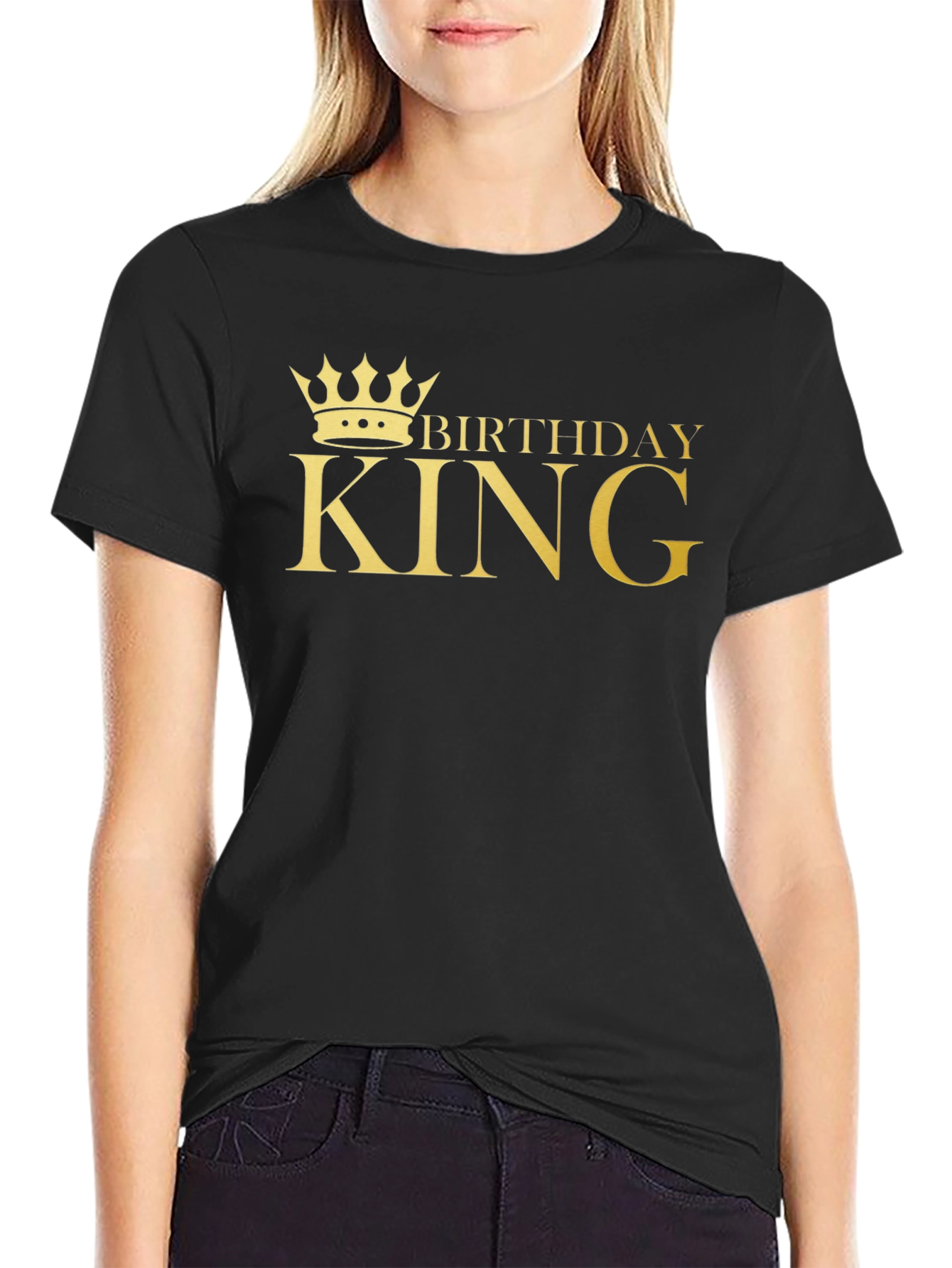 Birthday King Graphic T-Shirt - Stylish Celebration Tee