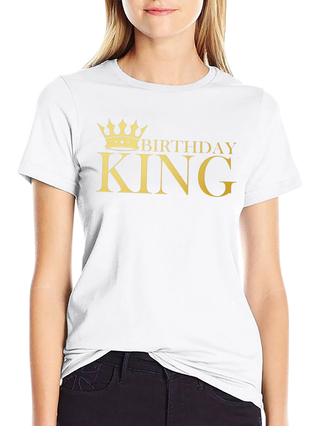 Birthday King Graphic T-Shirt - Stylish Celebration Tee