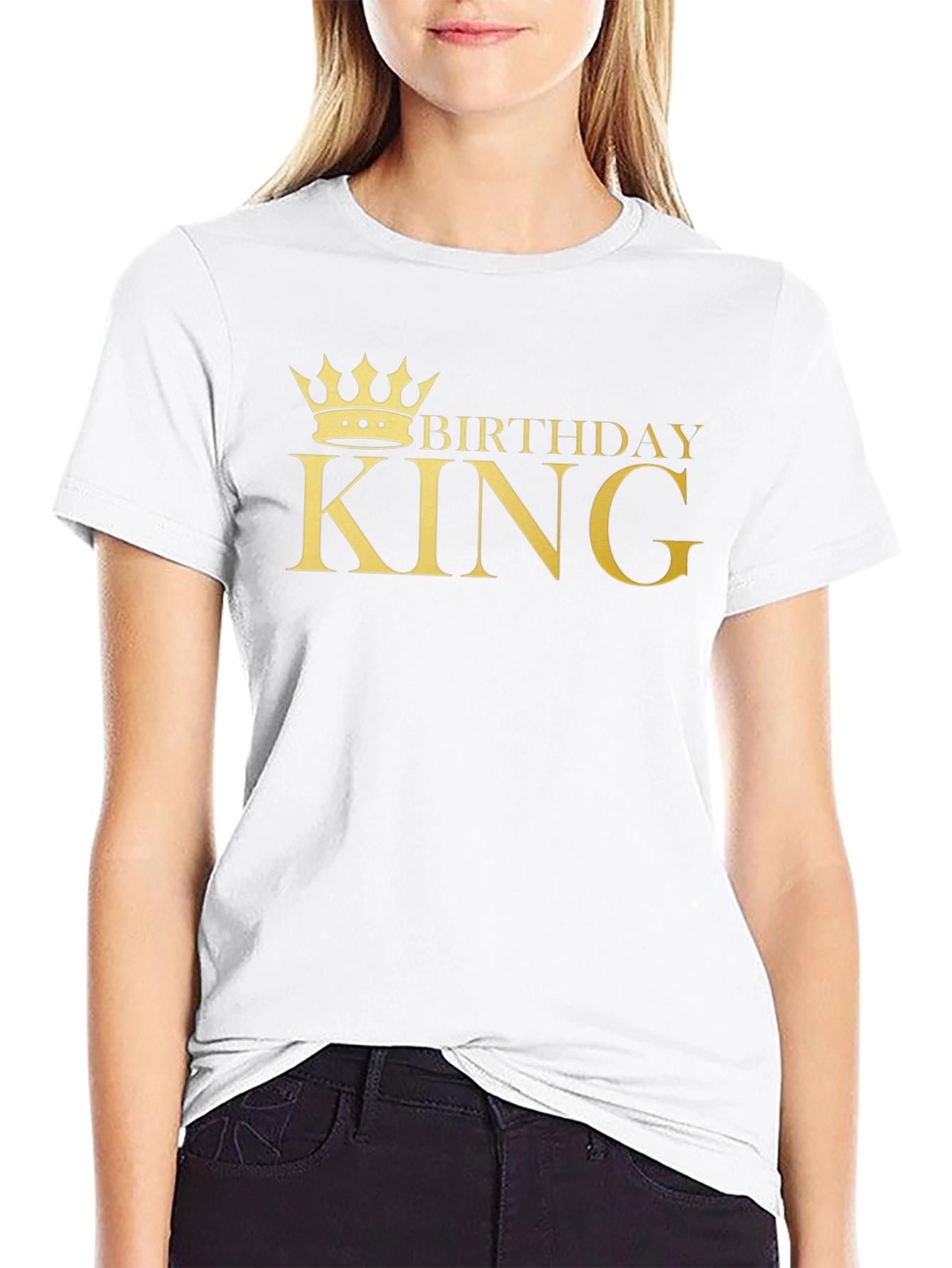 Birthday King Graphic T-Shirt - Stylish Celebration Tee