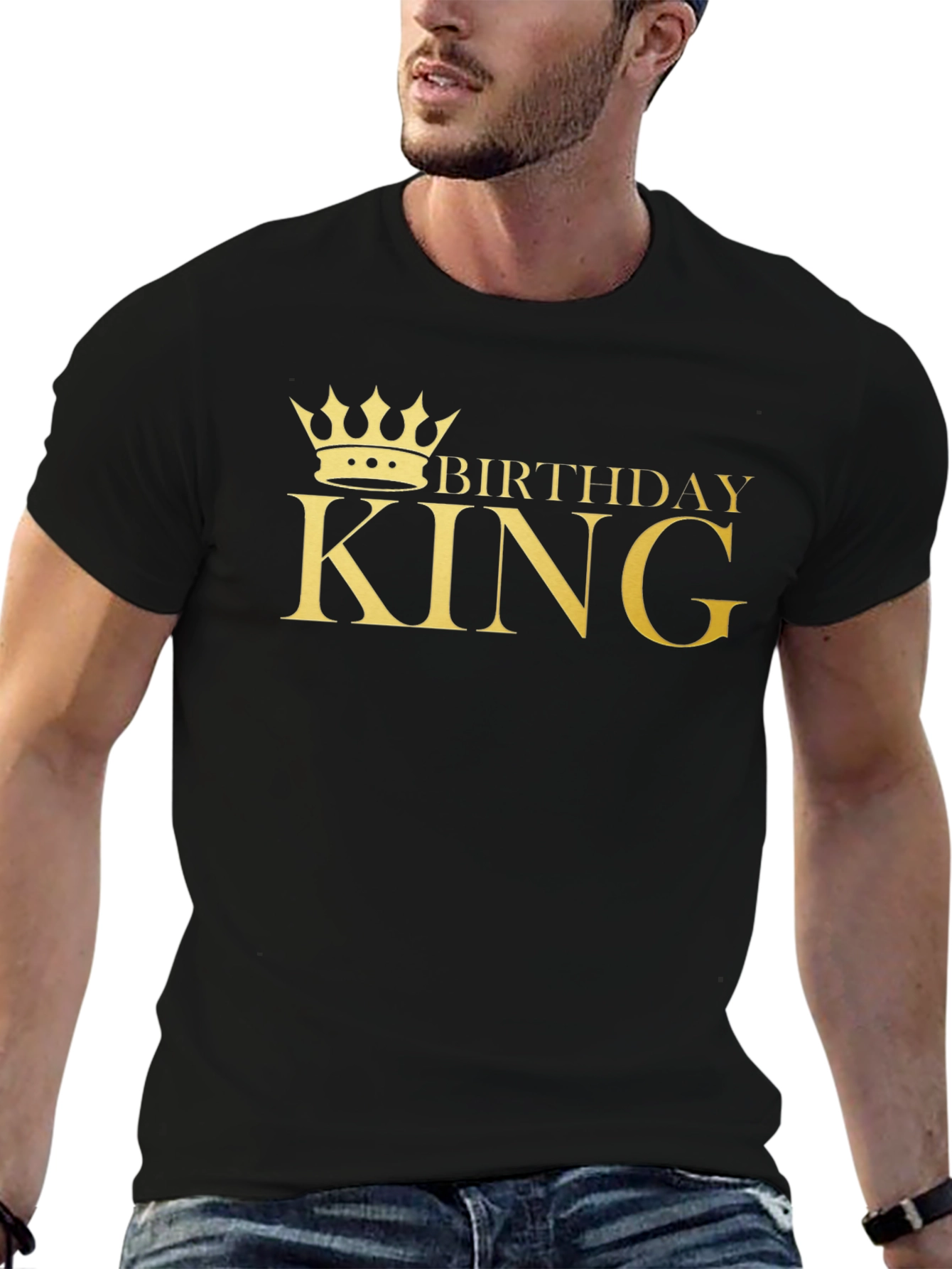 Birthday King Graphic T-Shirt - Stylish Celebration Tee