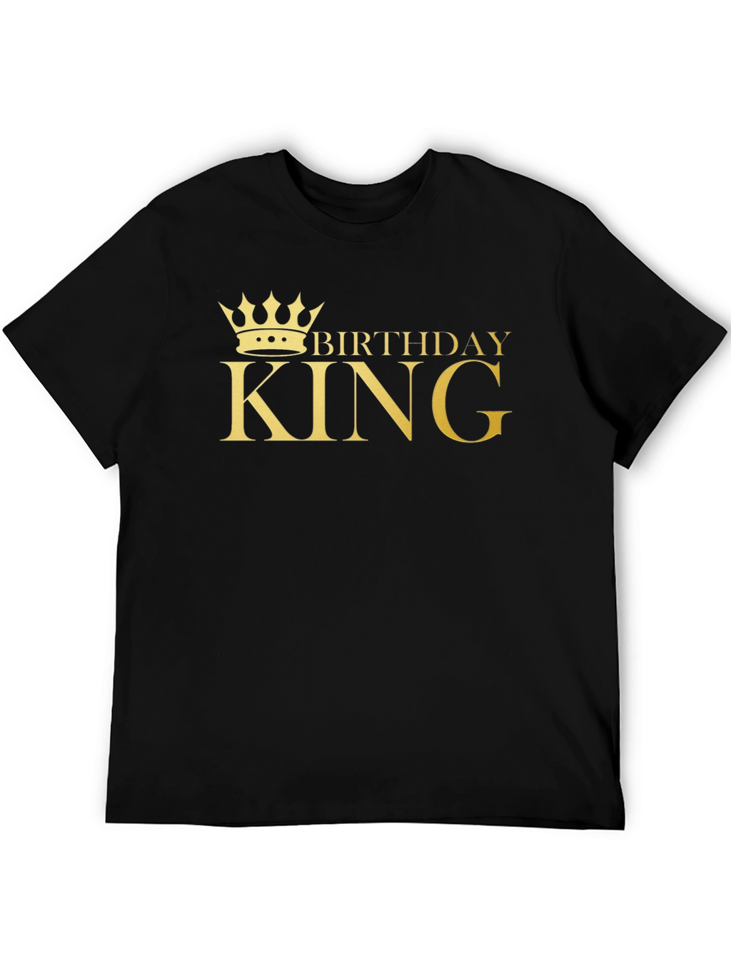Birthday King Graphic T-Shirt - Stylish Celebration Tee