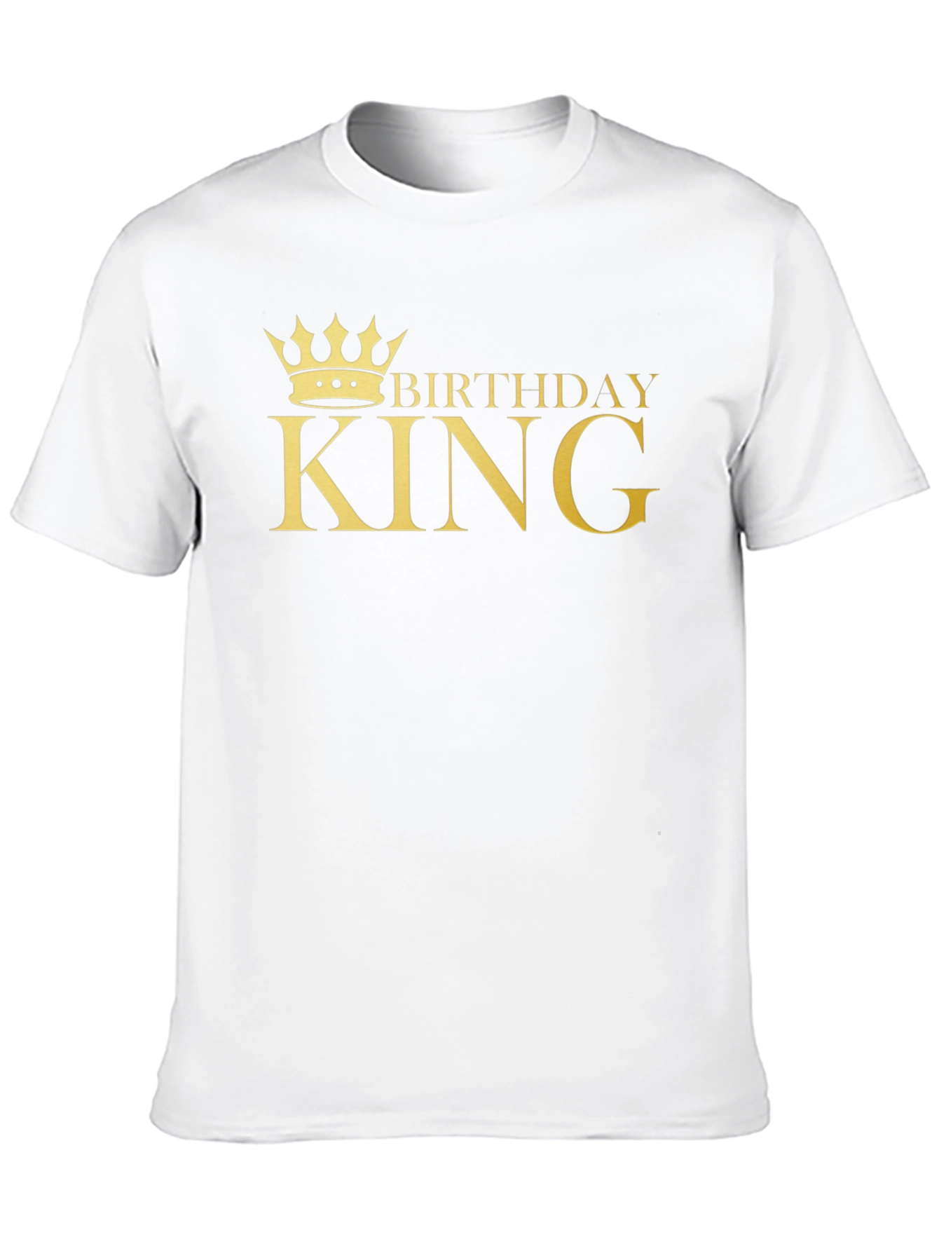 Birthday King Graphic T-Shirt - Stylish Celebration Tee