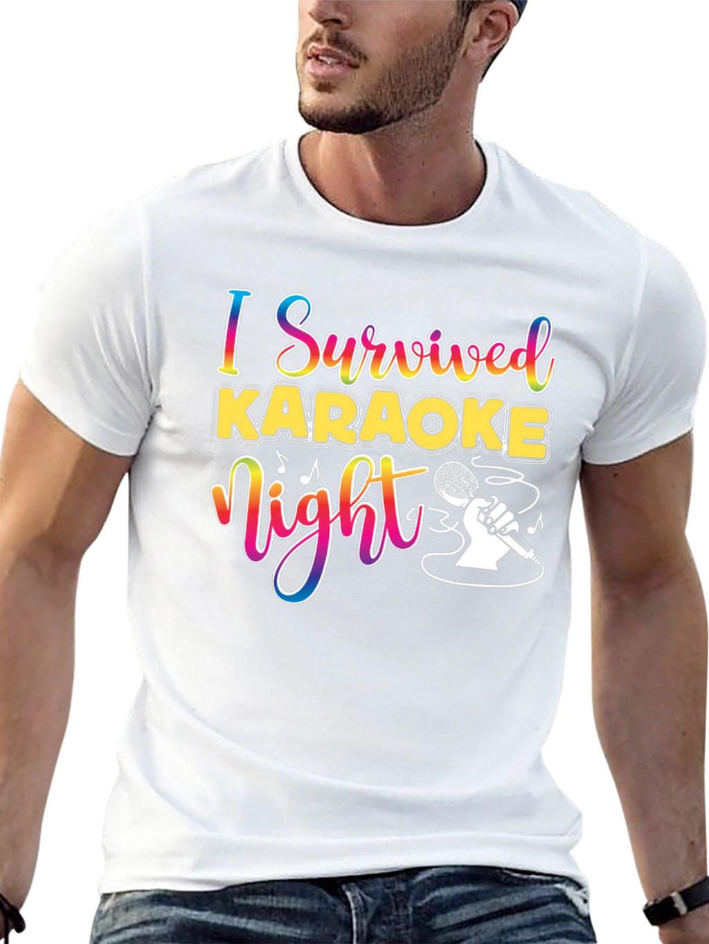 I Survived Karaoke Night T-Shirt