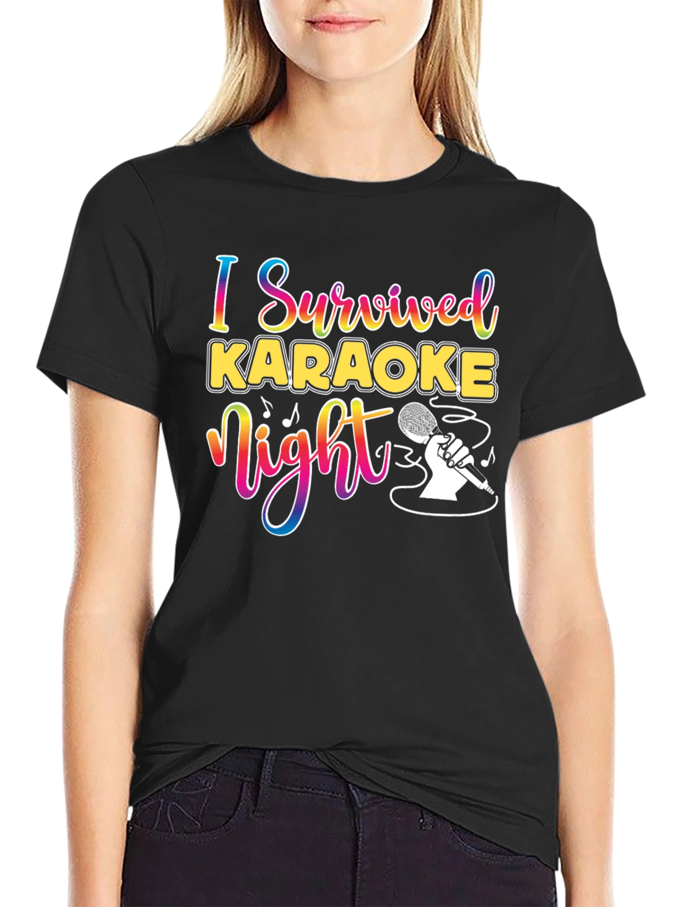 I Survived Karaoke Night T-Shirt