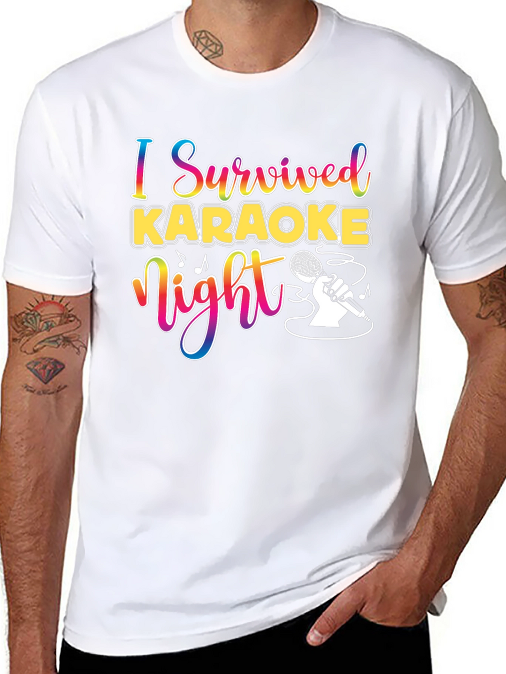 I Survived Karaoke Night T-Shirt