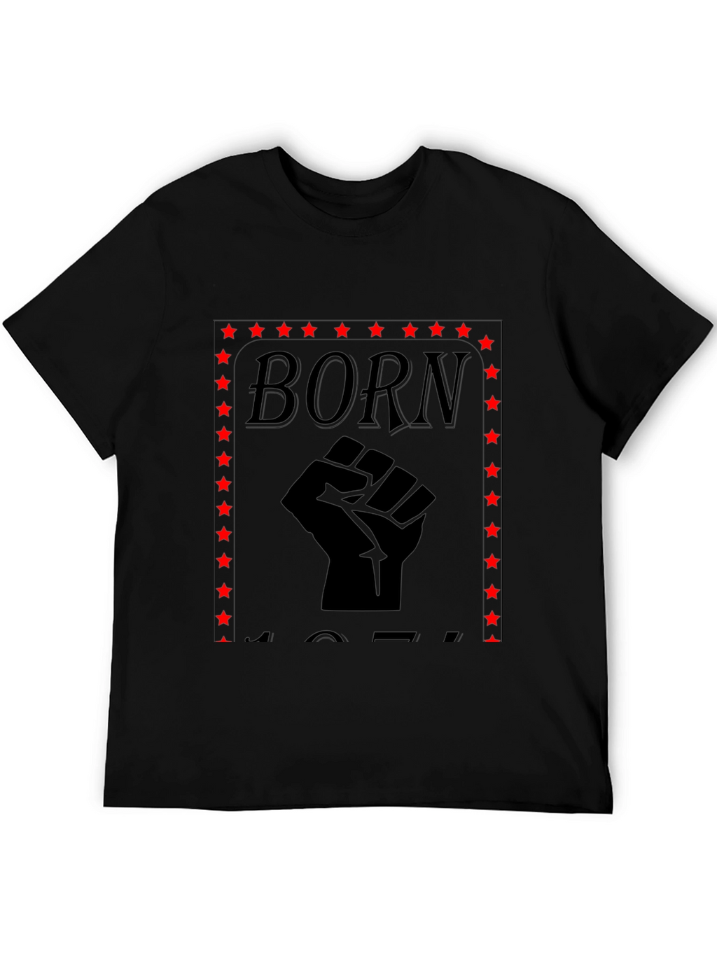 Born Fist Black T-Shirt