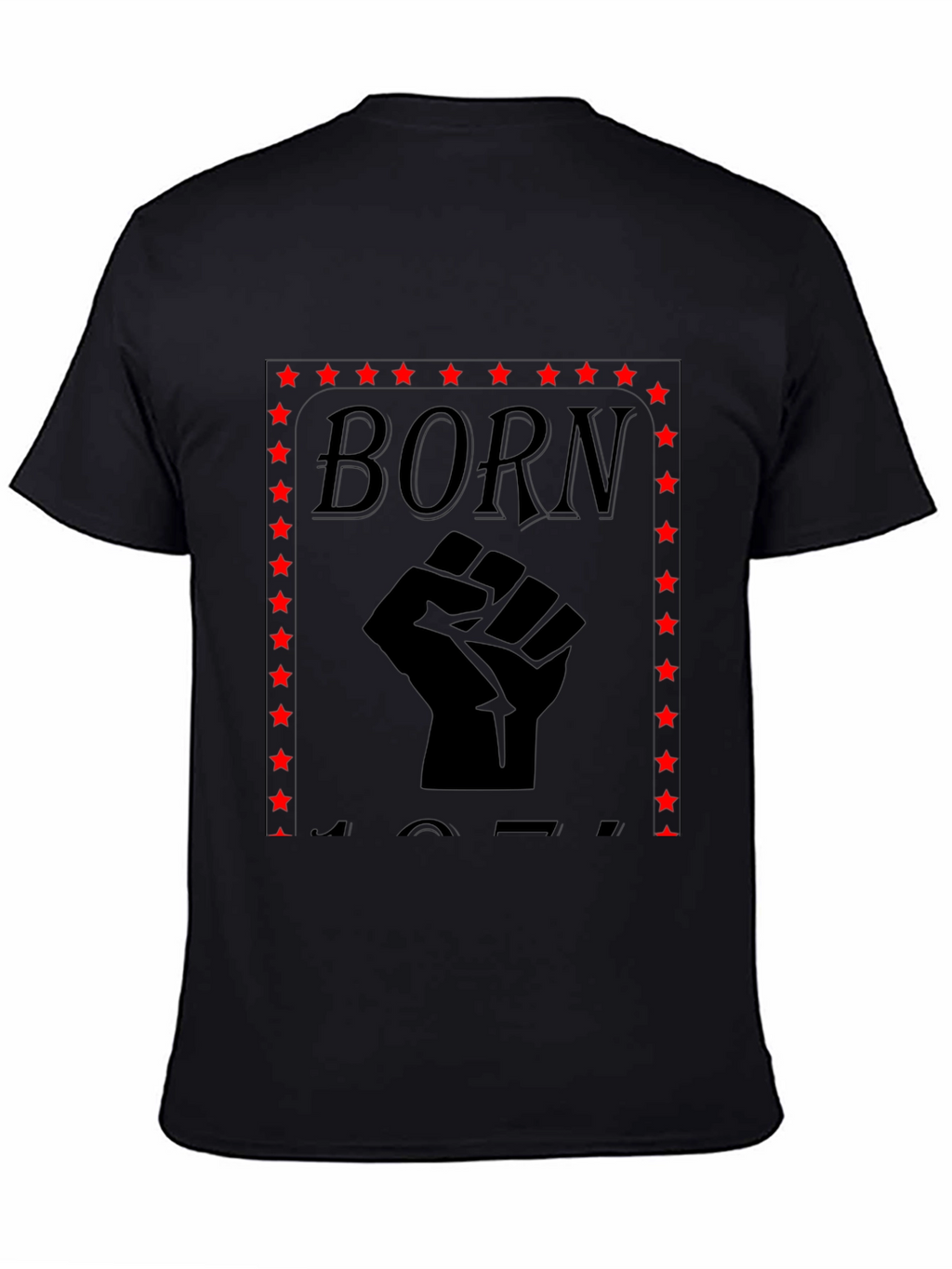 Born Fist Black T-Shirt